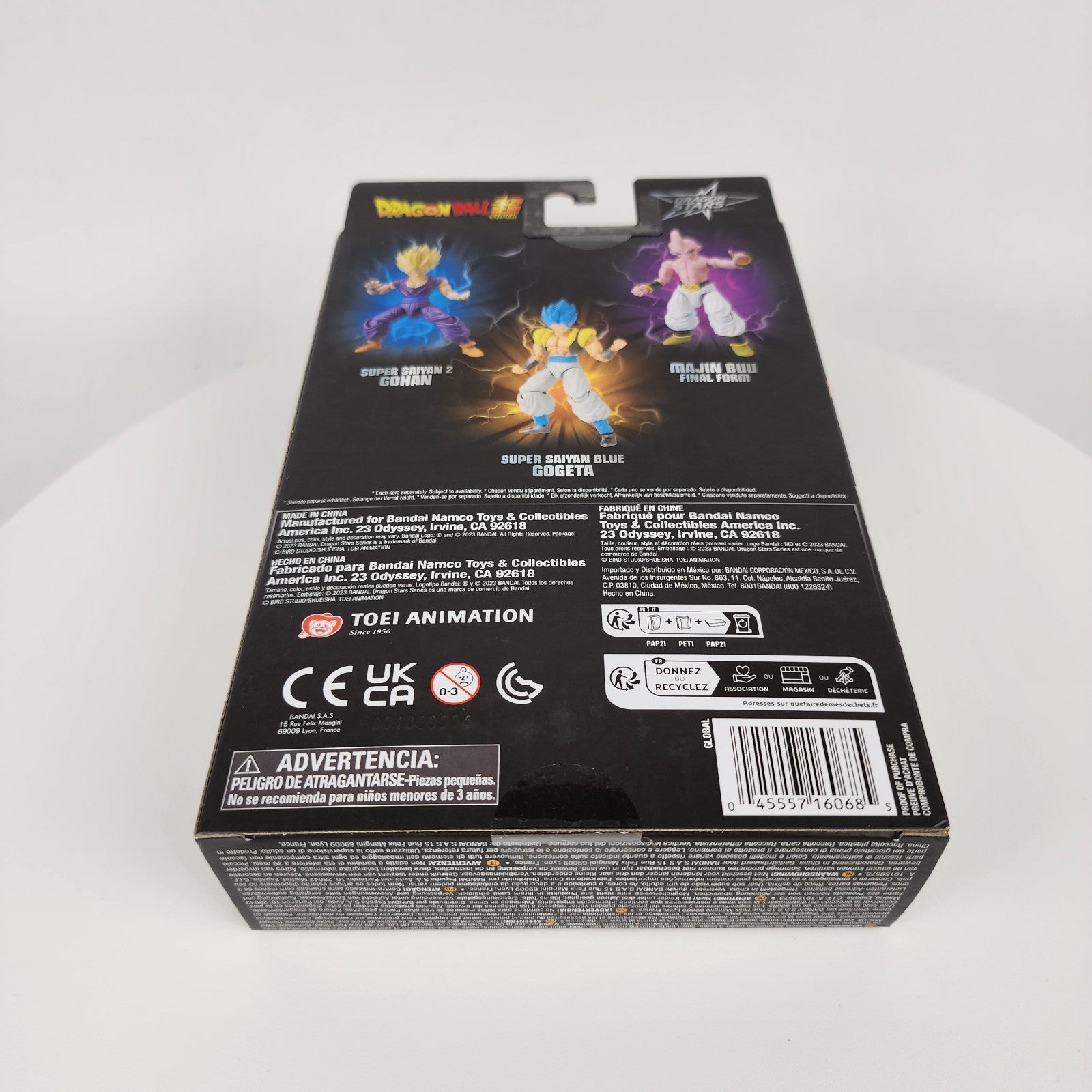 Dragon Ball Super Dragon Stars Super Saiyan Blue Gogeta Action Figure New Sealed