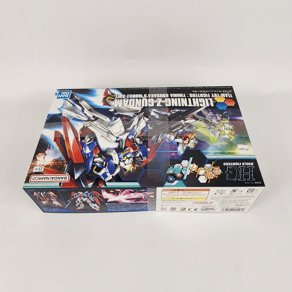 Bandai HG Build Fighters Try Lightning Z Gundam 1/144 Model Kit New Sealed
