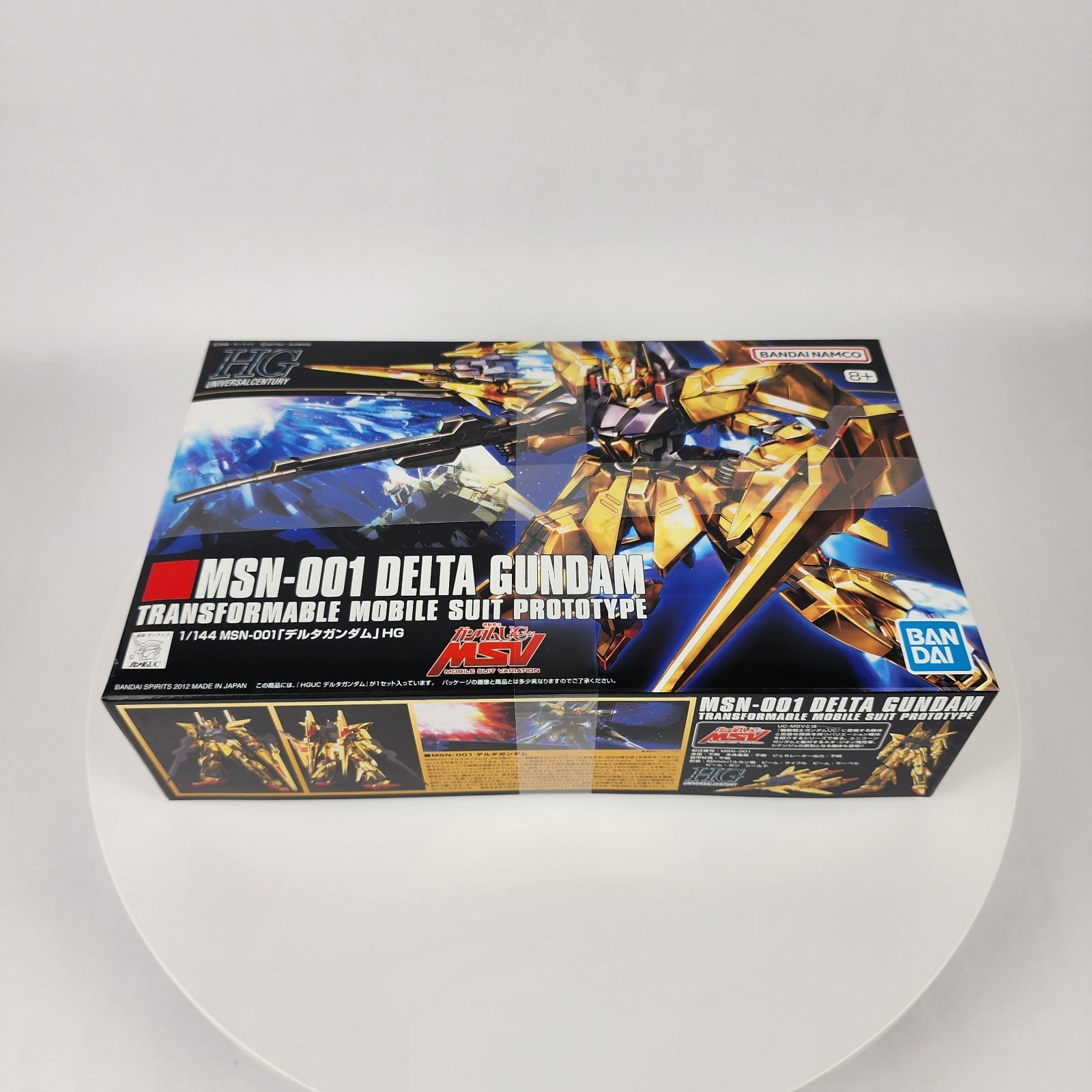 Bandai HGUC 1/144 MSN-001 Delta Gundam UC MSV Model Kit New Sealed