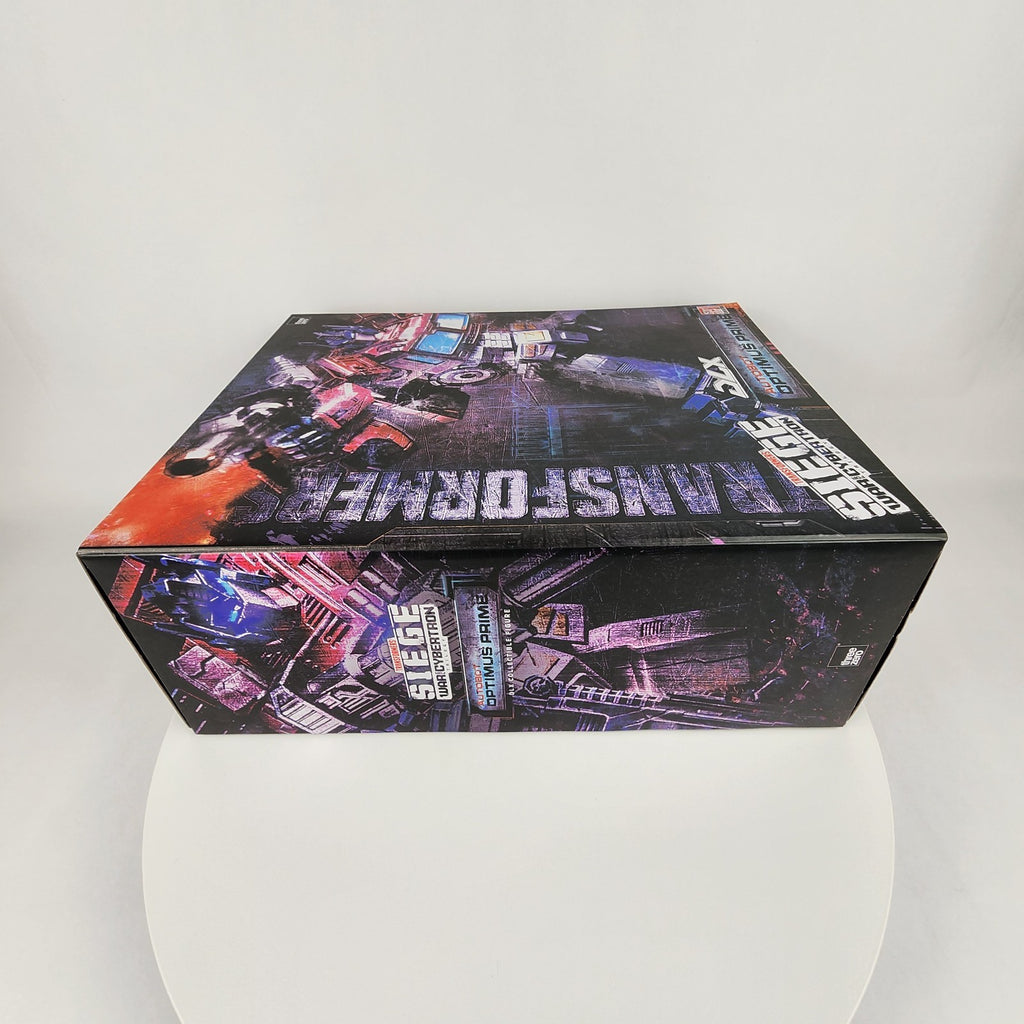 Threezero Transformers War for Cybertron Trilogy DLX Optimus Prime Figure