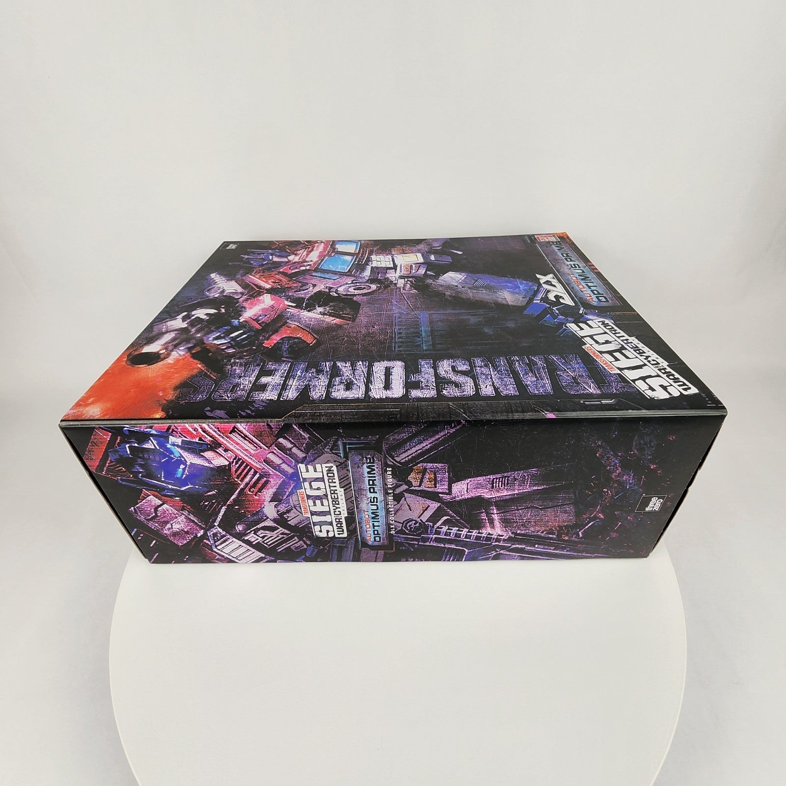Threezero Transformers War for Cybertron Trilogy DLX Optimus Prime Figure