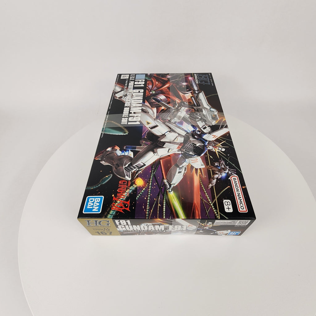 Bandai HGUC 167 Gundam F91 1/144 Model Kit Mobile Suit Gundam F91 New