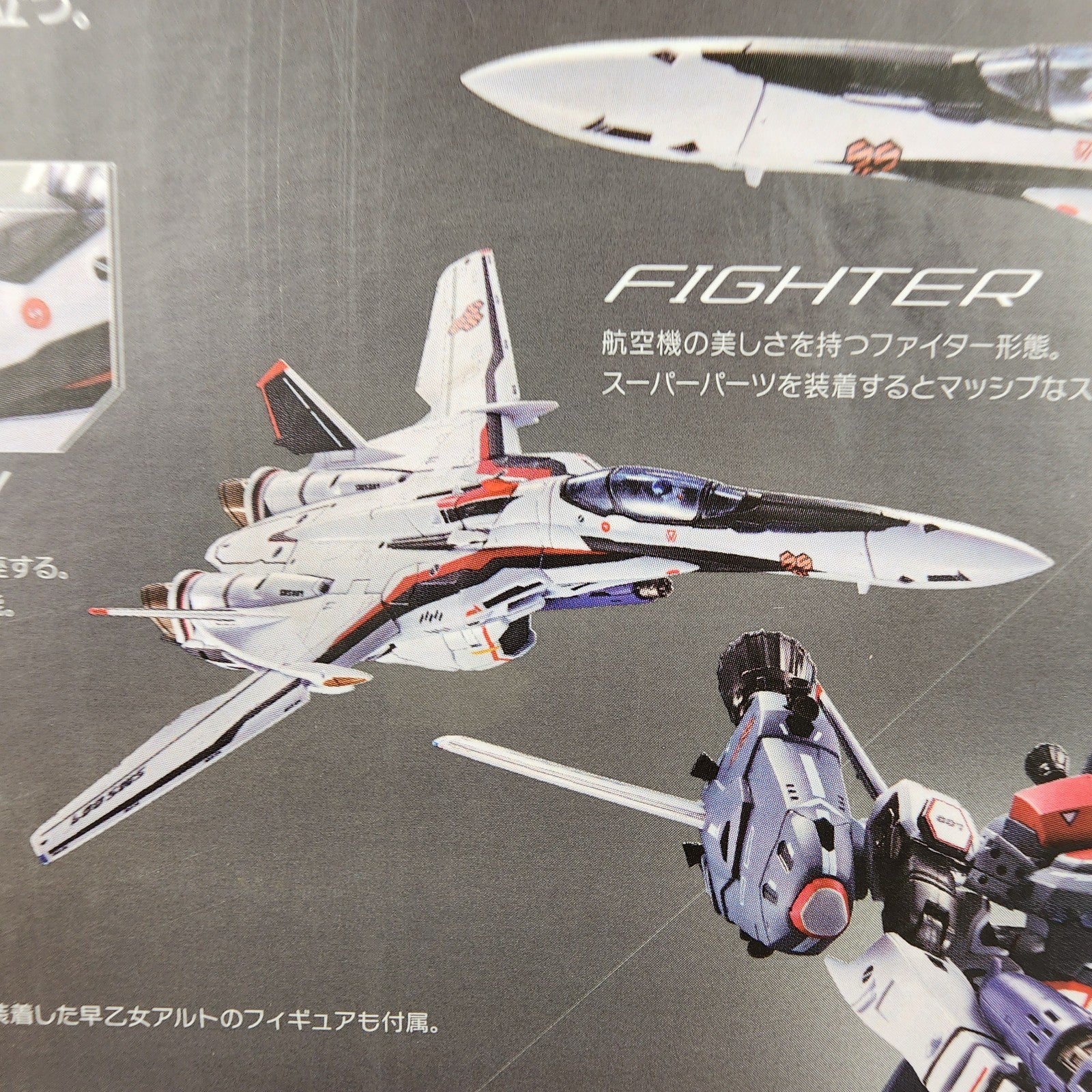 Macross VF-25F Super Messiah Valkyrie Alto Saotome DX Chogokin Figure