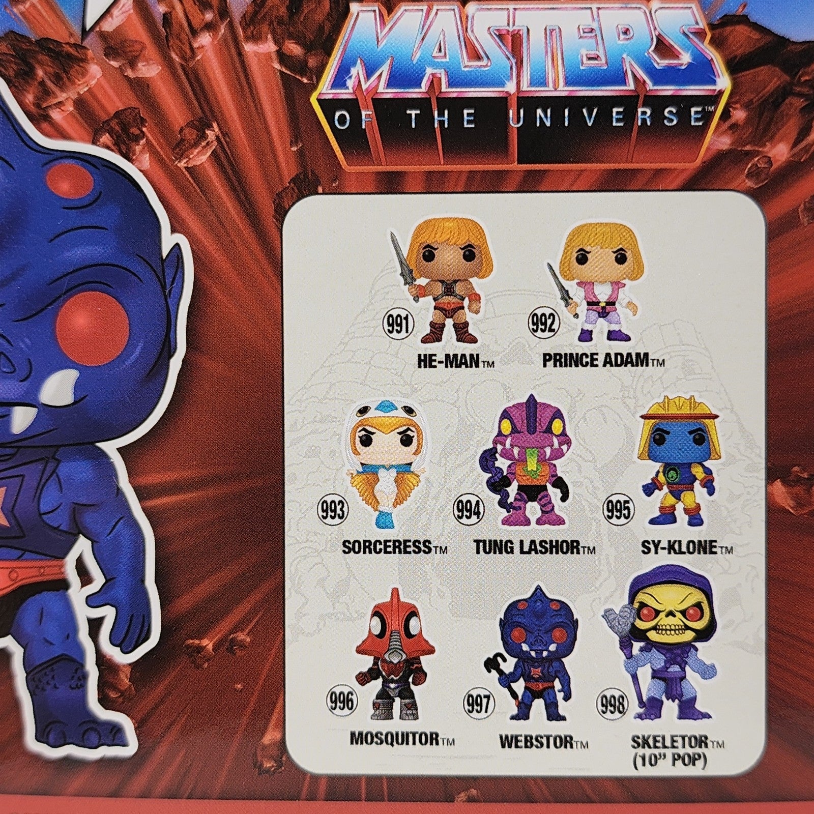 Funko Pop! Vinyl: Masters of the Universe - Webstor #997