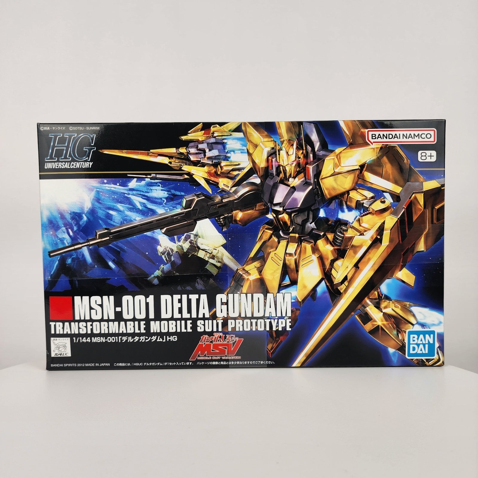 Bandai HGUC 1/144 MSN-001 Delta Gundam UC MSV Model Kit New Sealed