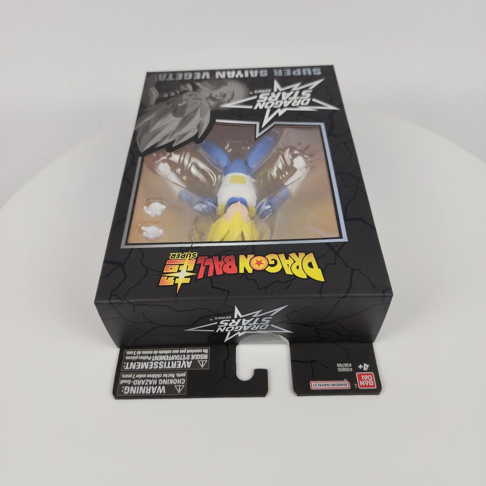 Dragon Ball Super Super Saiyan Vegeta V2 Dragon Stars Figure Bandai New