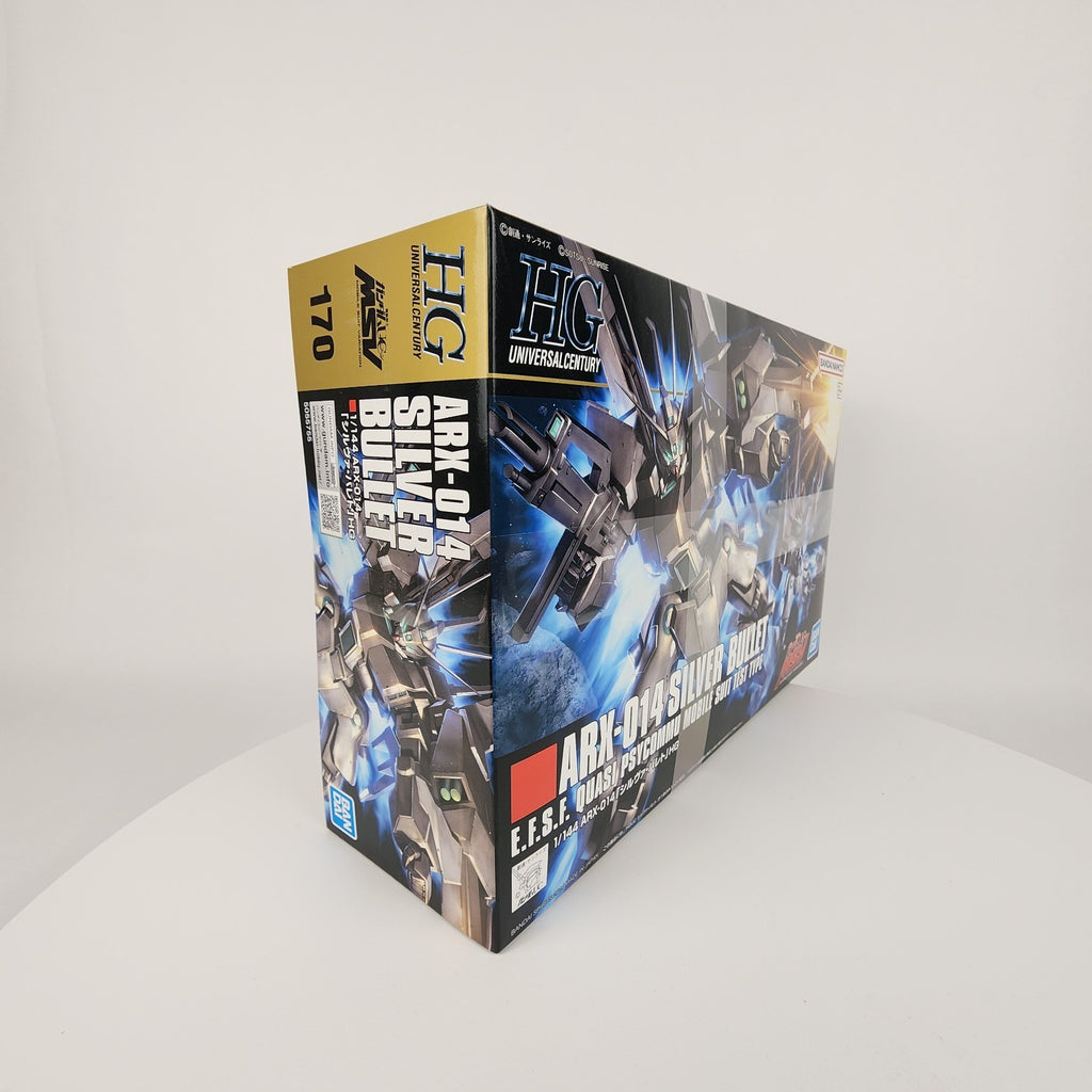 Bandai HGUC 1/144 ARX-014 Silver Bullet Gundam Unicorn Model Kit New