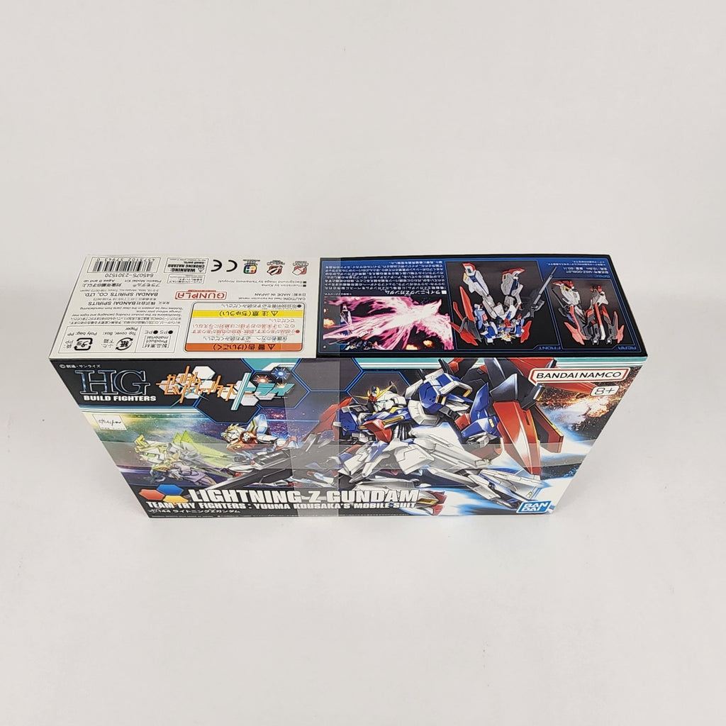 Bandai HG Build Fighters Try Lightning Z Gundam 1/144 Model Kit New Sealed