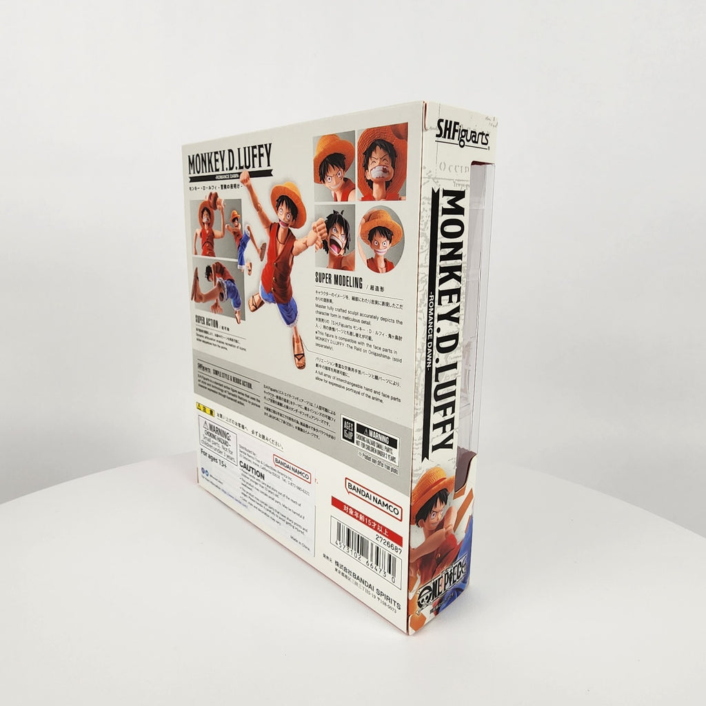 S.H.Figuarts One Piece Monkey D. Luffy -Romance Dawn- Figure (Bandai) New