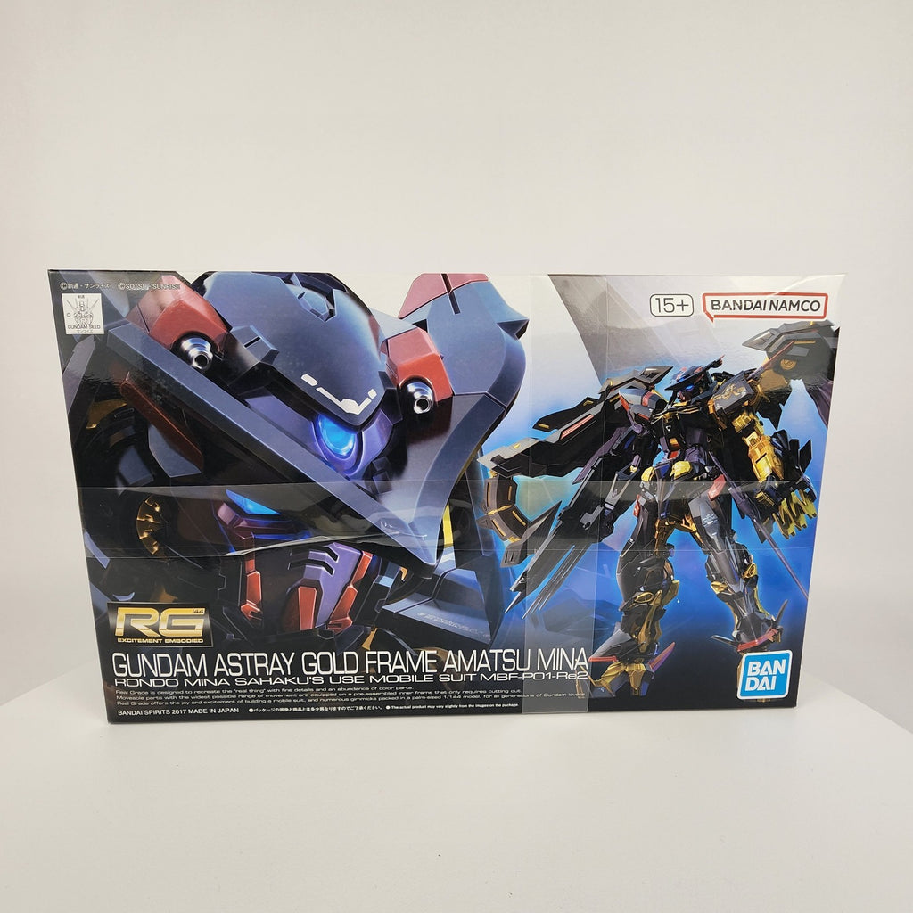 Bandai RG Gundam Astray Gold Frame Amatsu Mina 1/144 Model Kit SEED #24