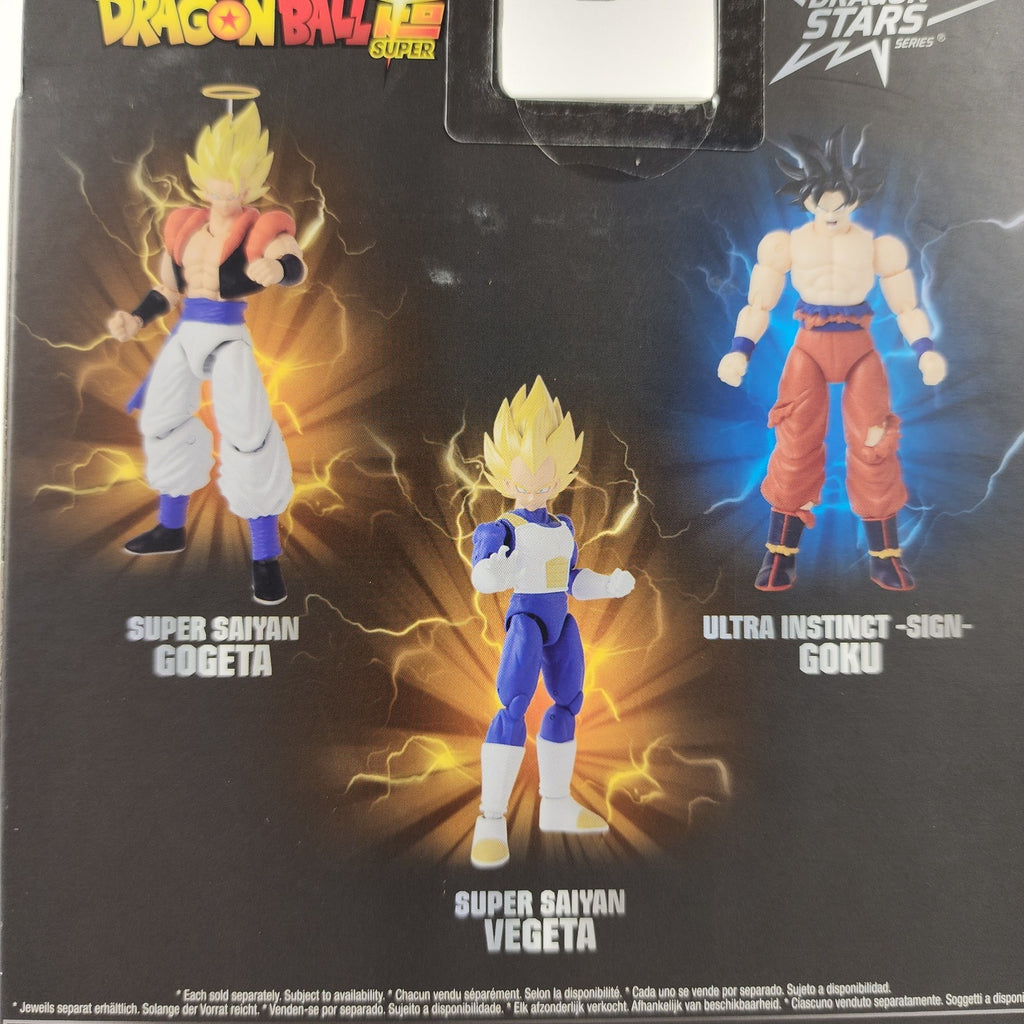 Dragon Ball Super Super Saiyan Vegeta V2 Dragon Stars Figure Bandai New