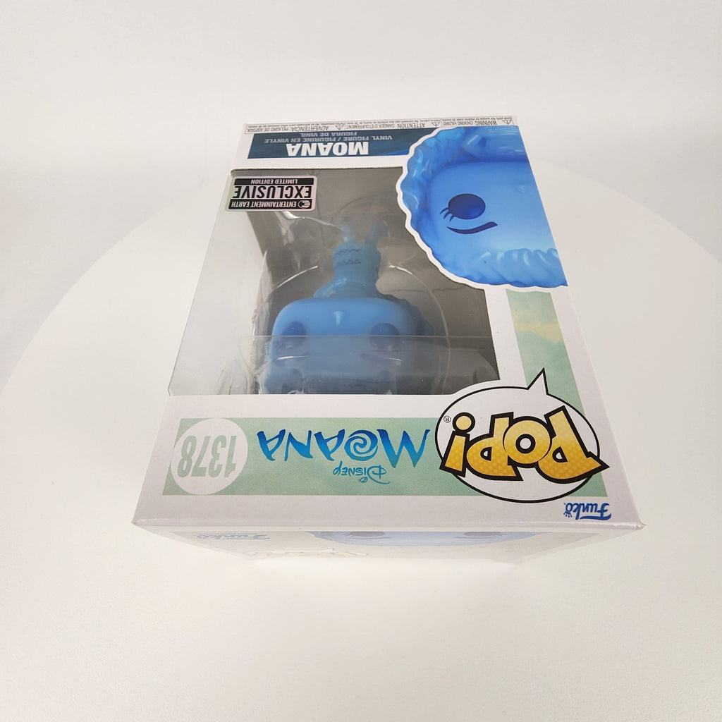 Funko Pop! Disney Moana #1378 Moana (Translucent Blue) EE Exclusive New