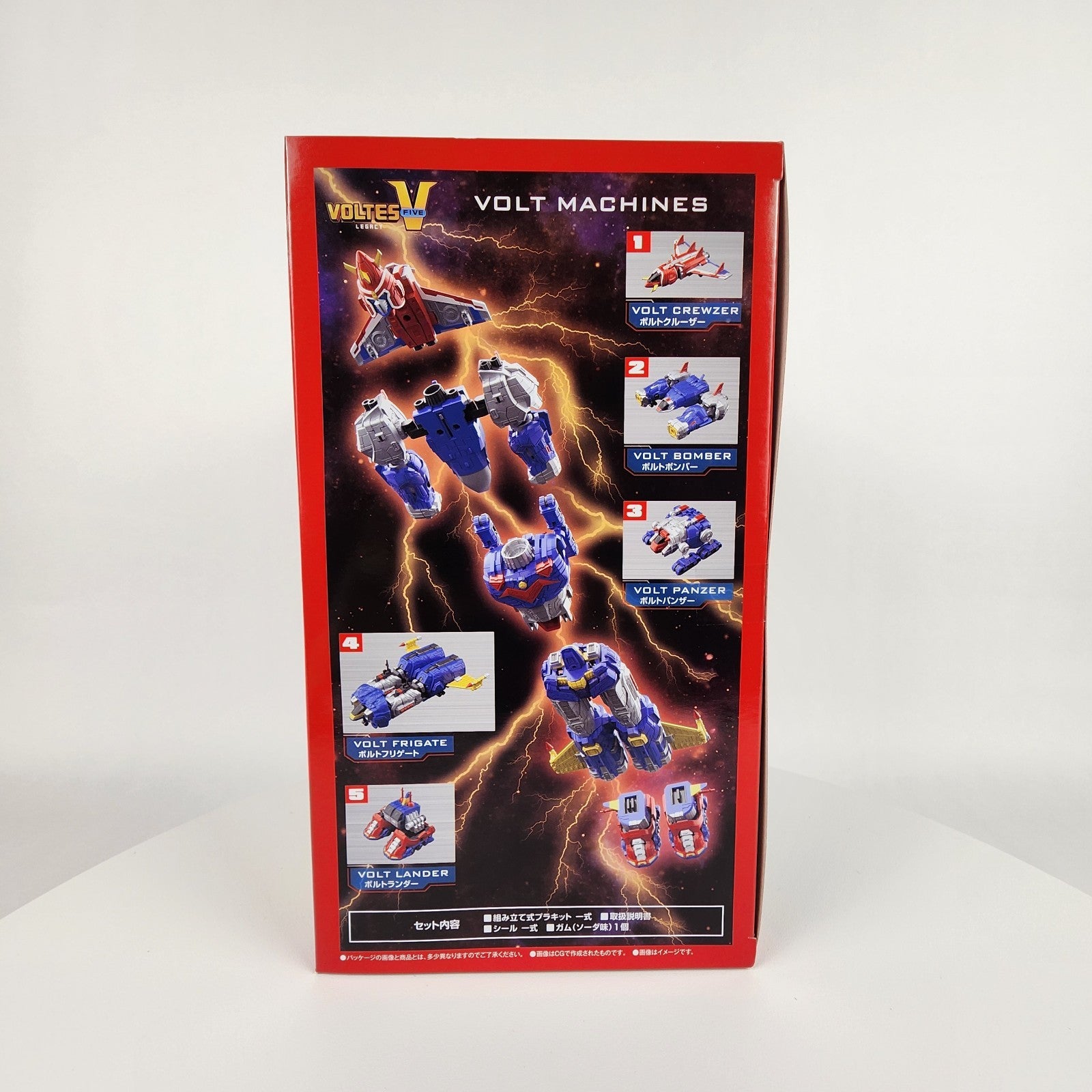 Bandai SMP Shokugan Modeling Project Voltes V Legacy Let’s Volt In Set Model Kit