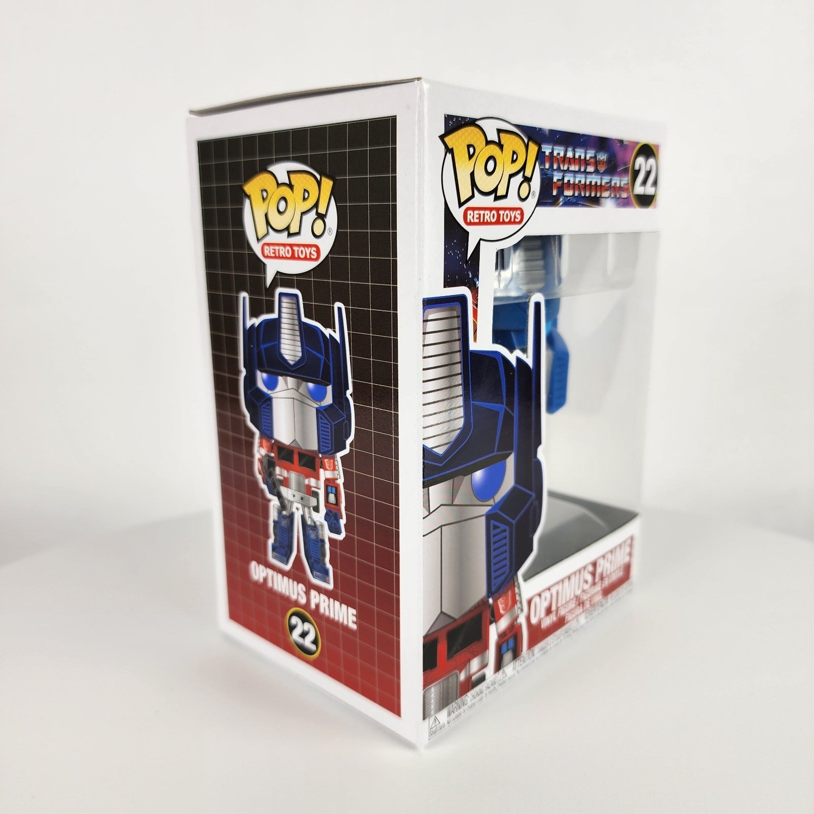 Funko Pop Retro Toys Transformers Optimus Prime #22 Vinyl Figure New Boxed