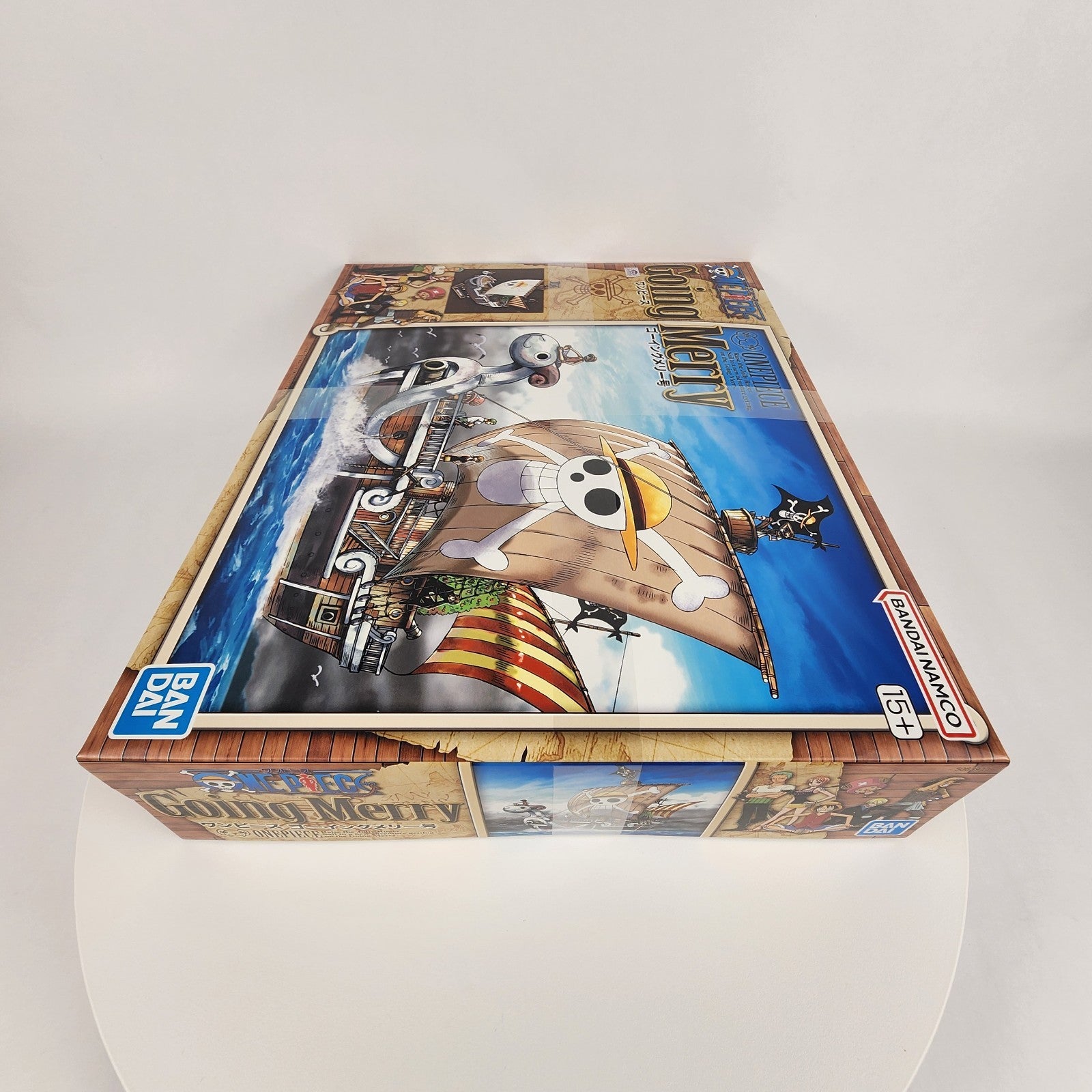 Bandai One Piece Going Merry 11-Inch Plastic Model Ship Kit New Sealed Japan