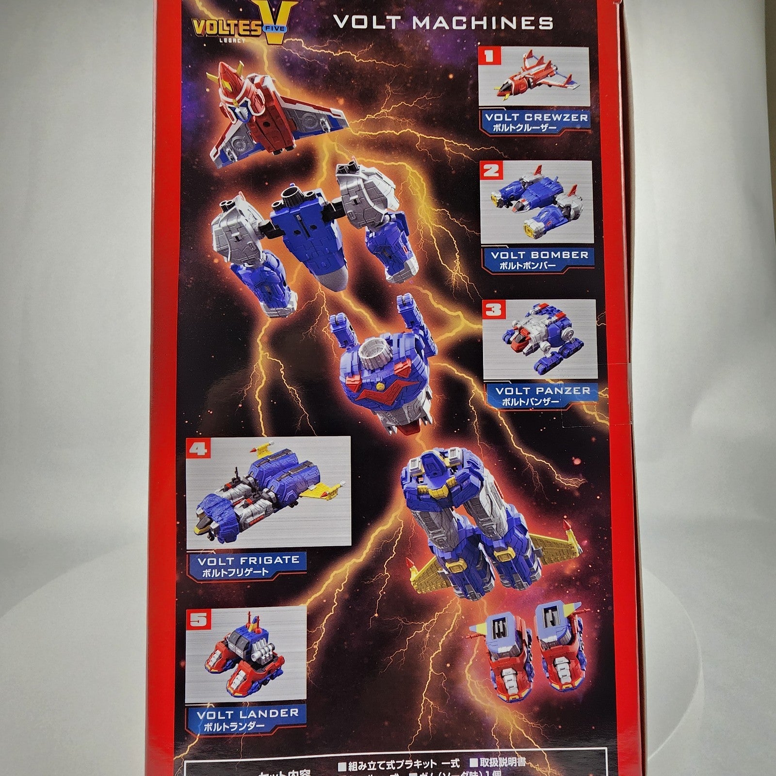 Bandai SMP Shokugan Modeling Project Voltes V Legacy Let’s Volt In Set Model Kit