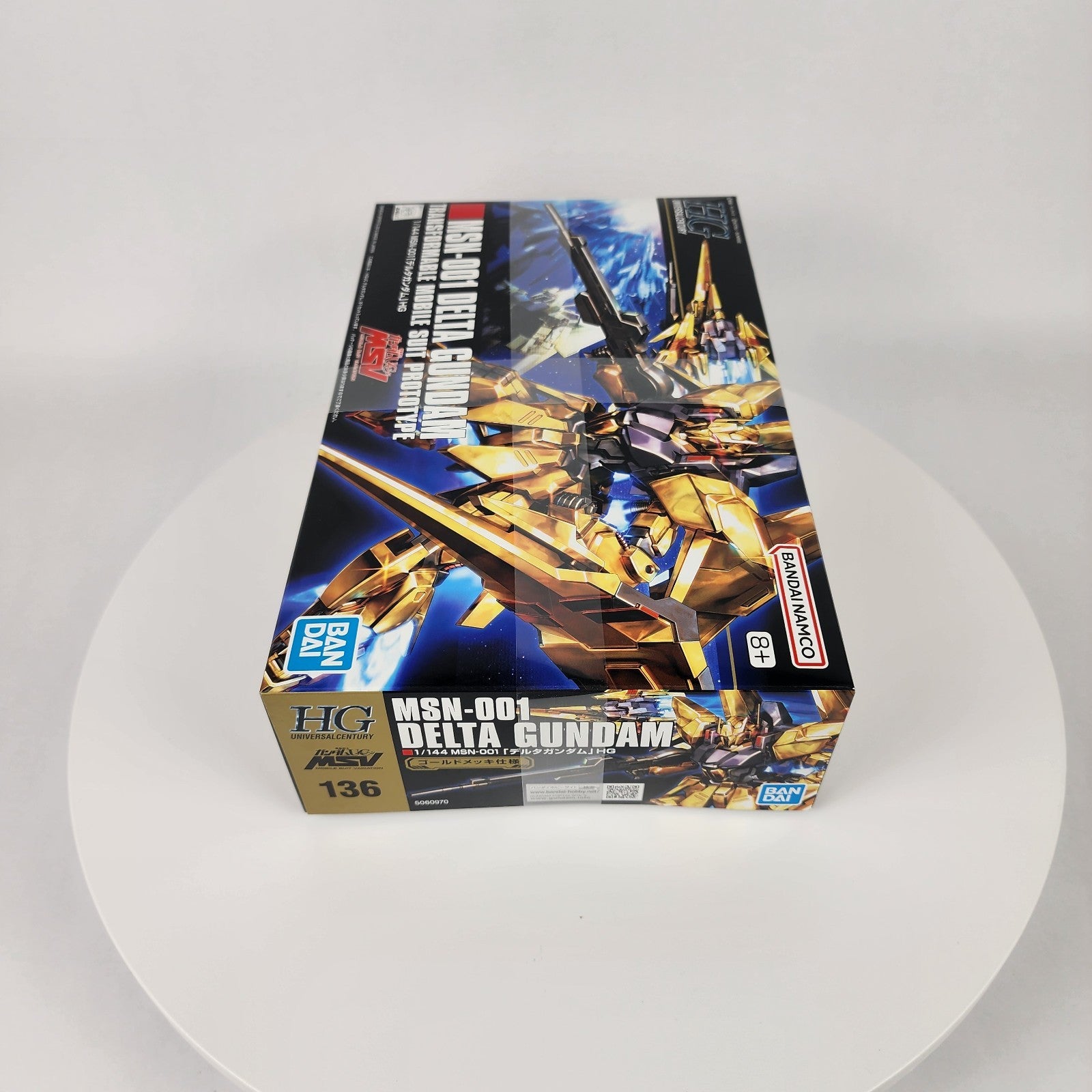 Bandai HGUC 1/144 MSN-001 Delta Gundam UC MSV Model Kit New Sealed