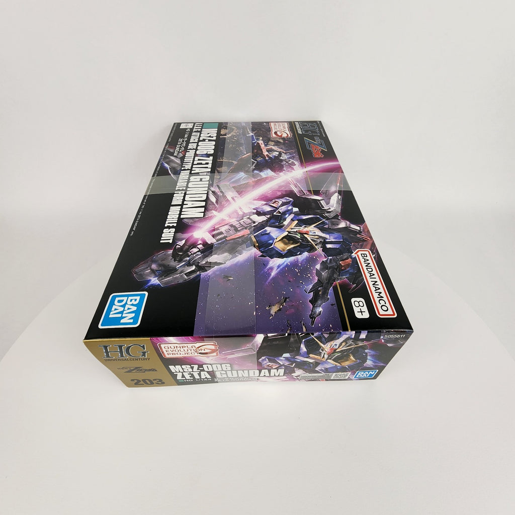 Bandai HGUC #203 MSZ-006 Zeta Gundam 1/144 Model Kit New Sealed