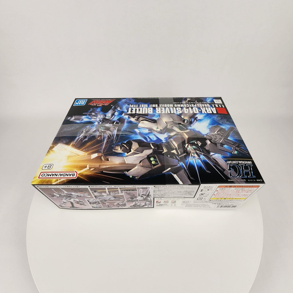 Bandai HGUC 1/144 ARX-014 Silver Bullet Gundam Unicorn Model Kit New