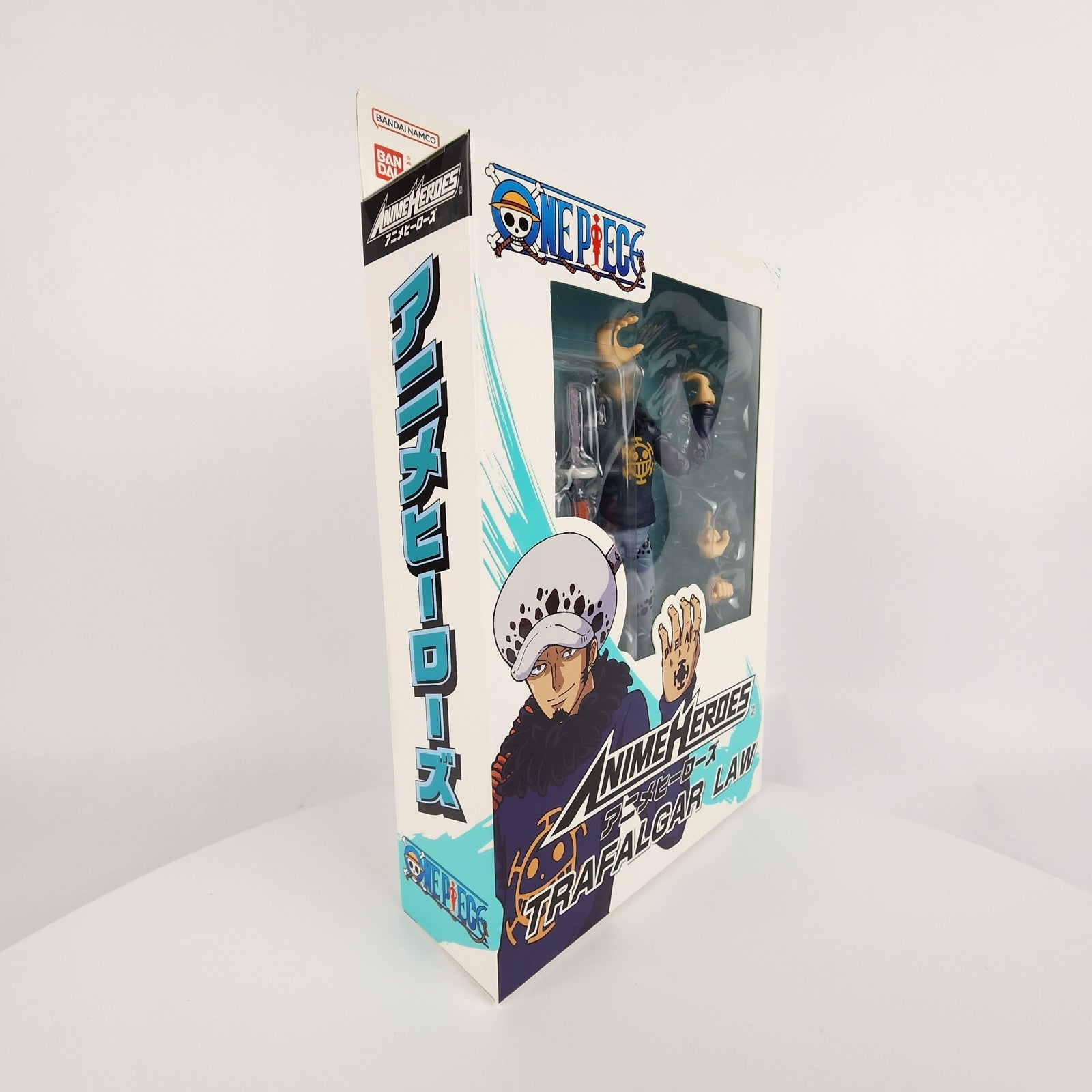 One Piece Trafalgar Law Anime Heroes Action Figure Bandai 6.5” New