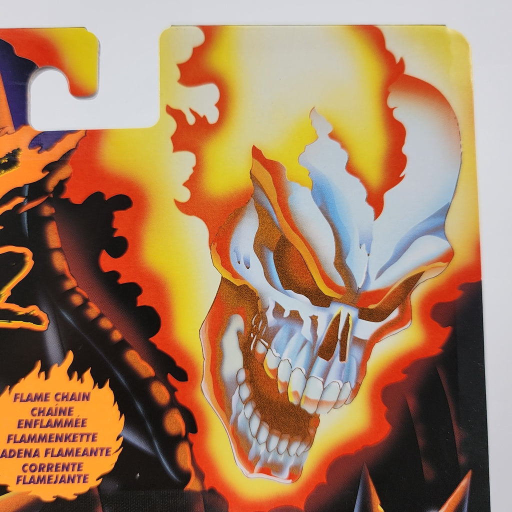 Hasbro Marvel Legends Ghost Rider Retro Card 6" Figure F3450 Flame Chain New
