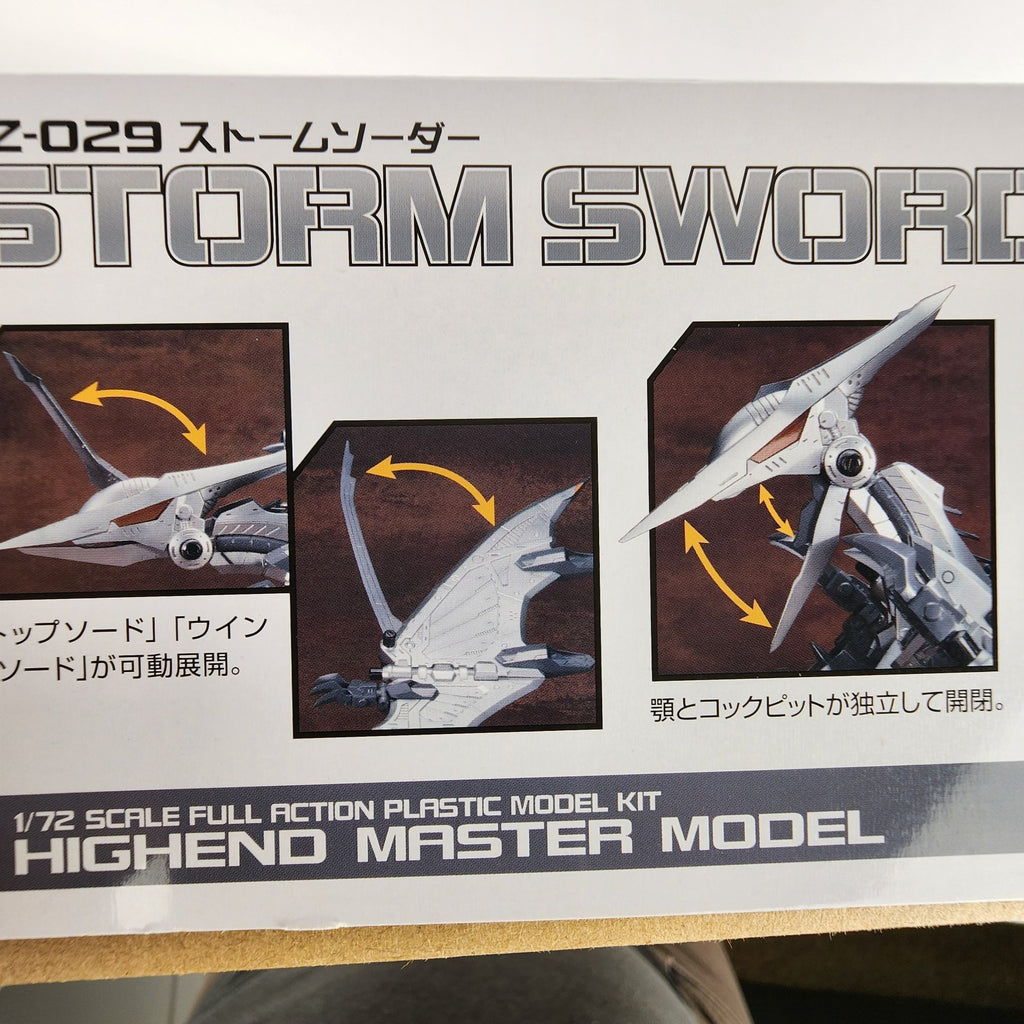 Kotobukiya Zoids HMM 044 RZ-029 Storm Sworder 1/72 Model Kit New Sealed
