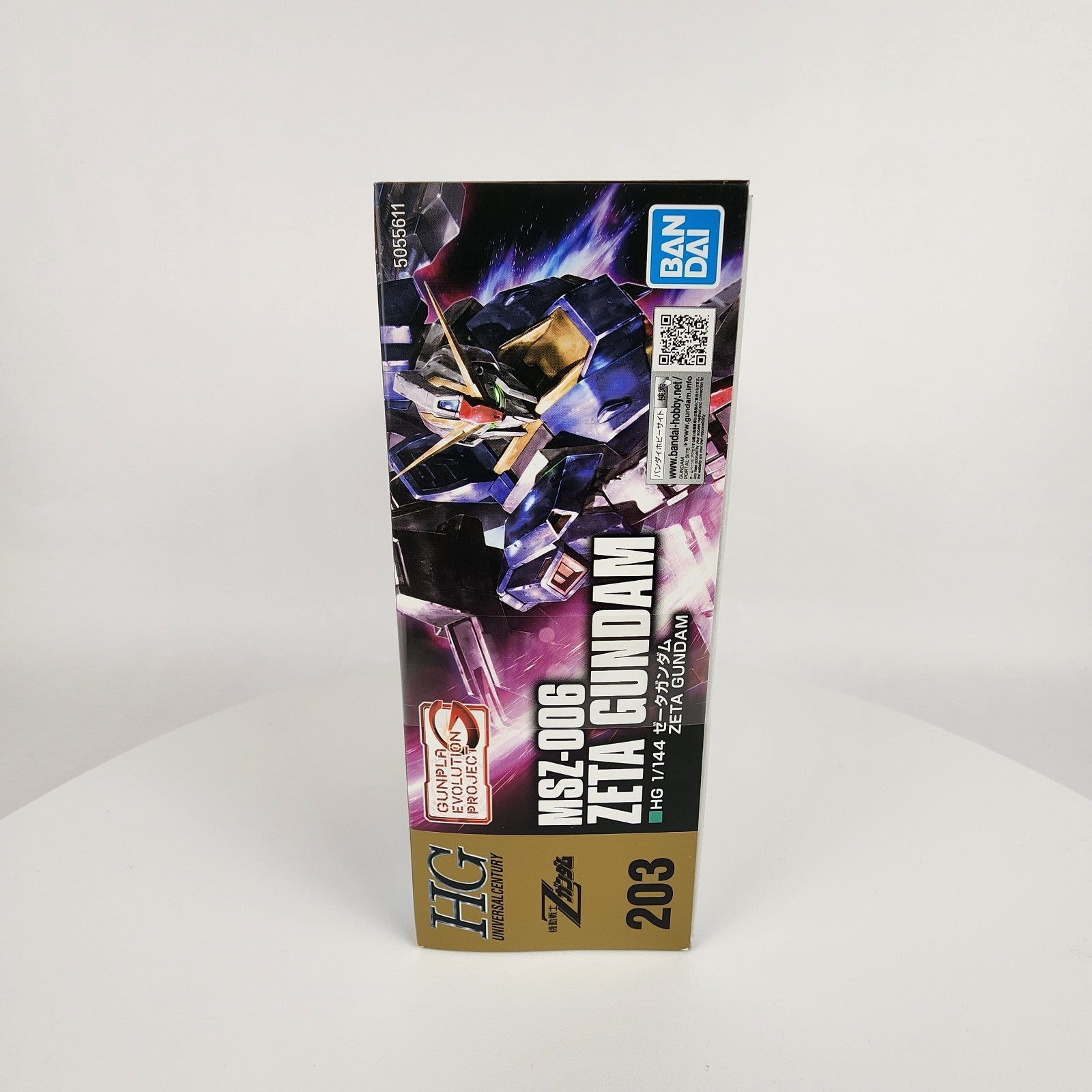 Bandai HGUC #203 MSZ-006 Zeta Gundam 1/144 Model Kit New Sealed