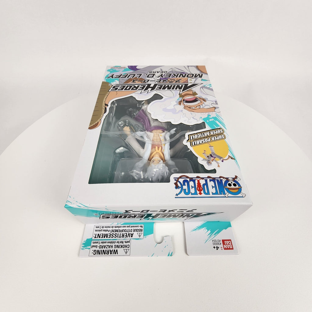 One Piece Monkey D. Luffy Gear 5 Anime Heroes Action Figure Bandai