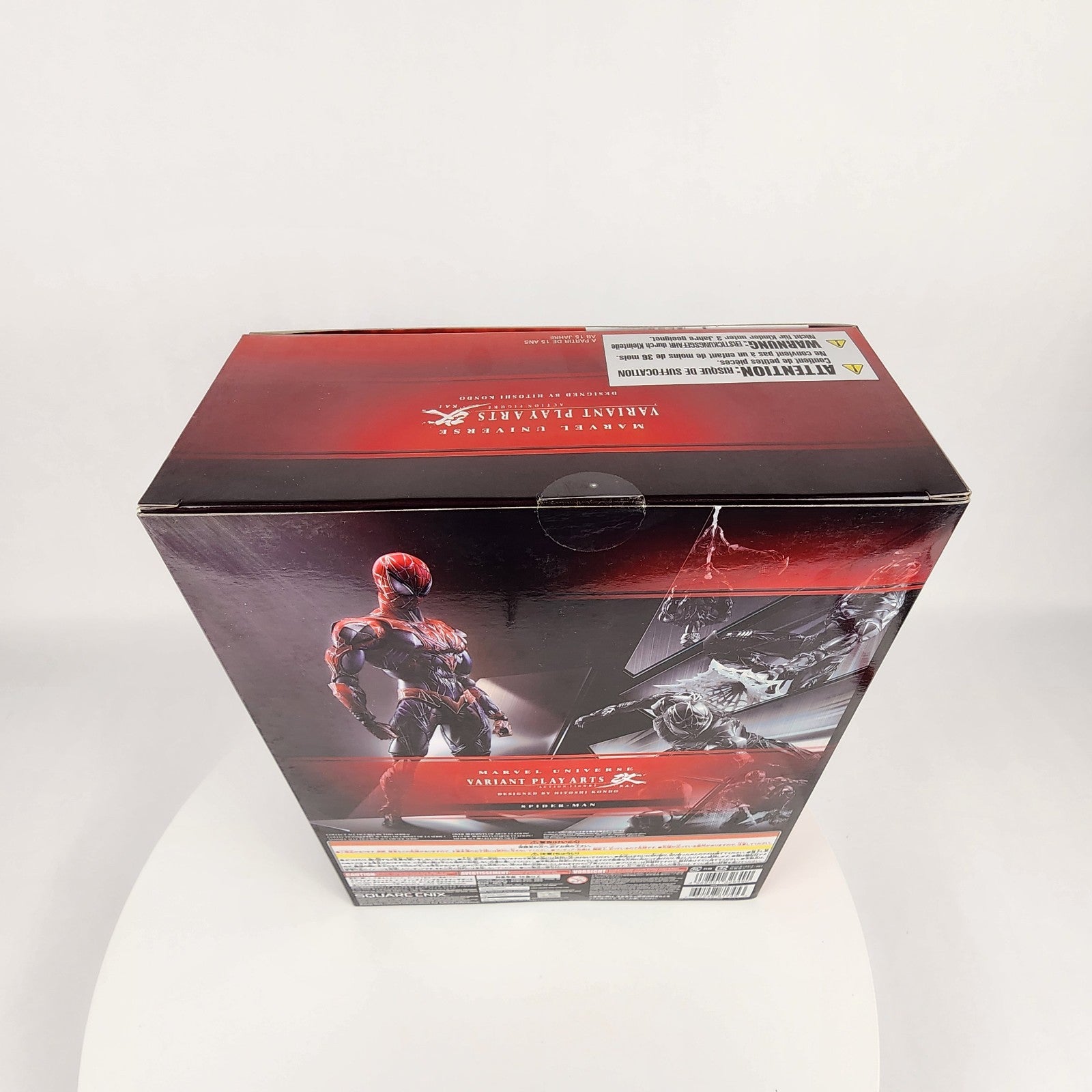 Spider-Man Variant Play Arts Kai Limited Color Black Suit Action Figure