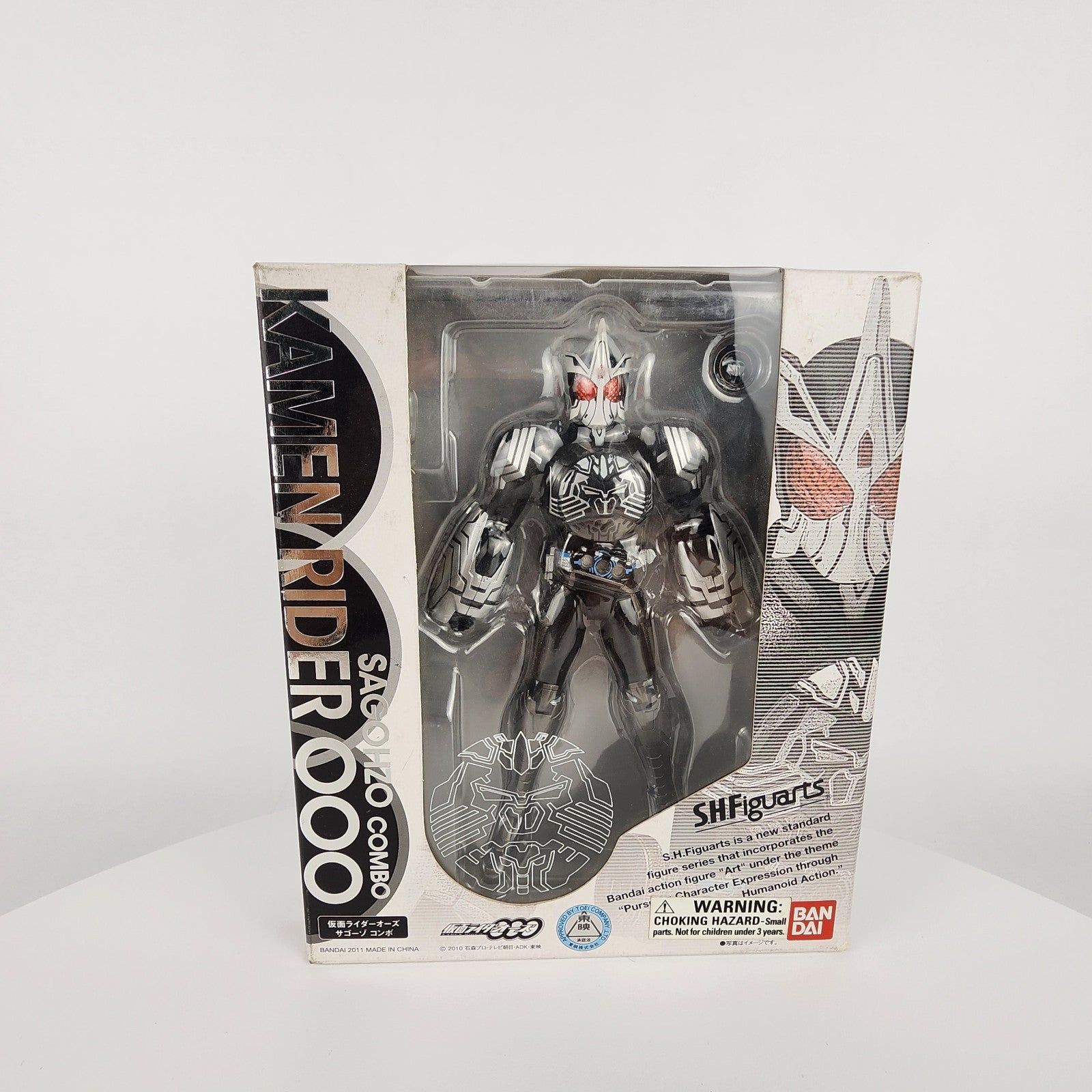 S.H.Figuarts Kamen Rider OOO Sagohzo Combo Figure Bandai Tamashi