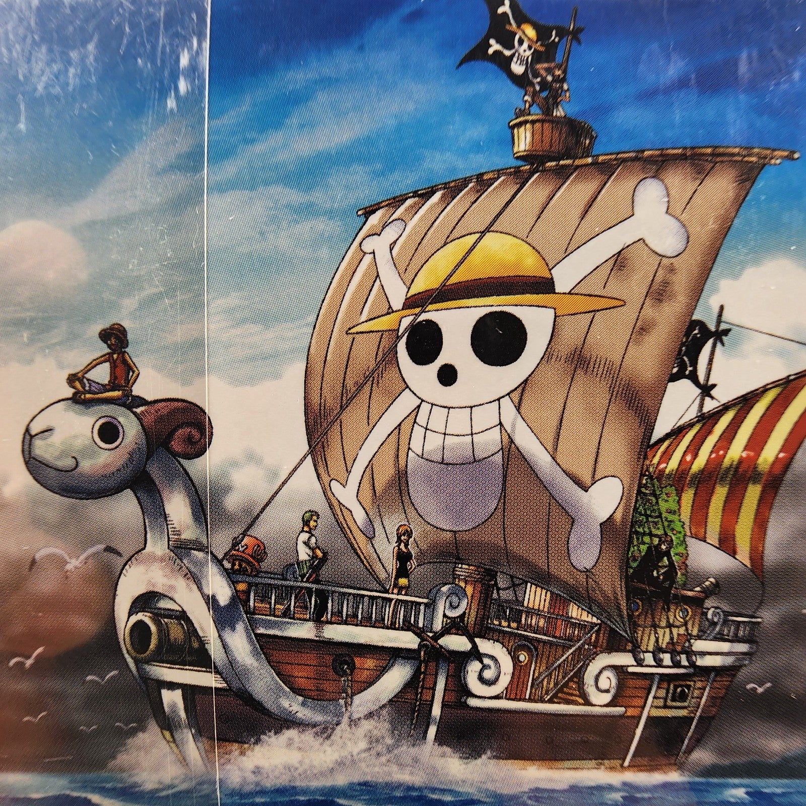 Bandai One Piece Going Merry 11-Inch Plastic Model Ship Kit New Sealed Japan