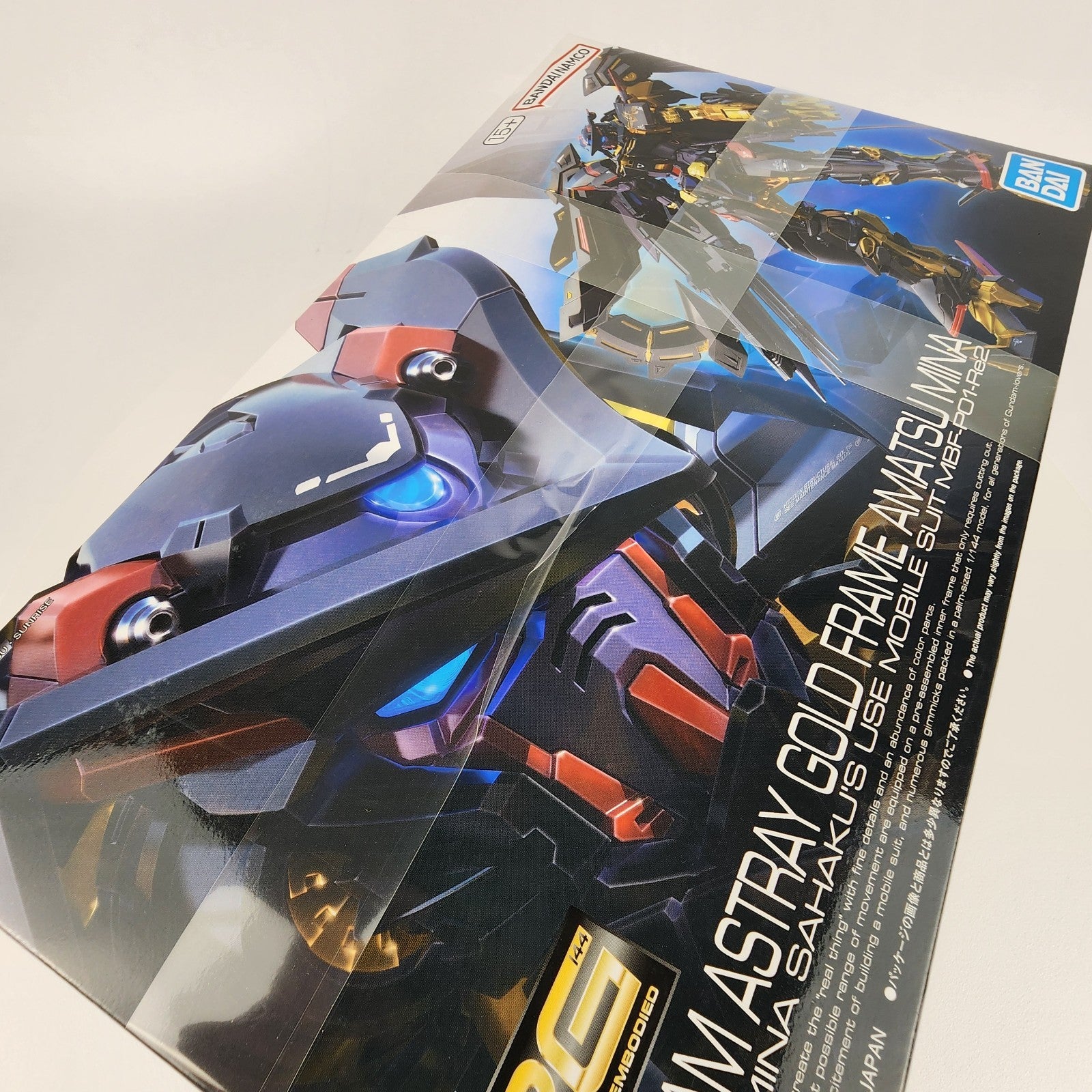 Bandai RG Gundam Astray Gold Frame Amatsu Mina 1/144 Model Kit SEED #24