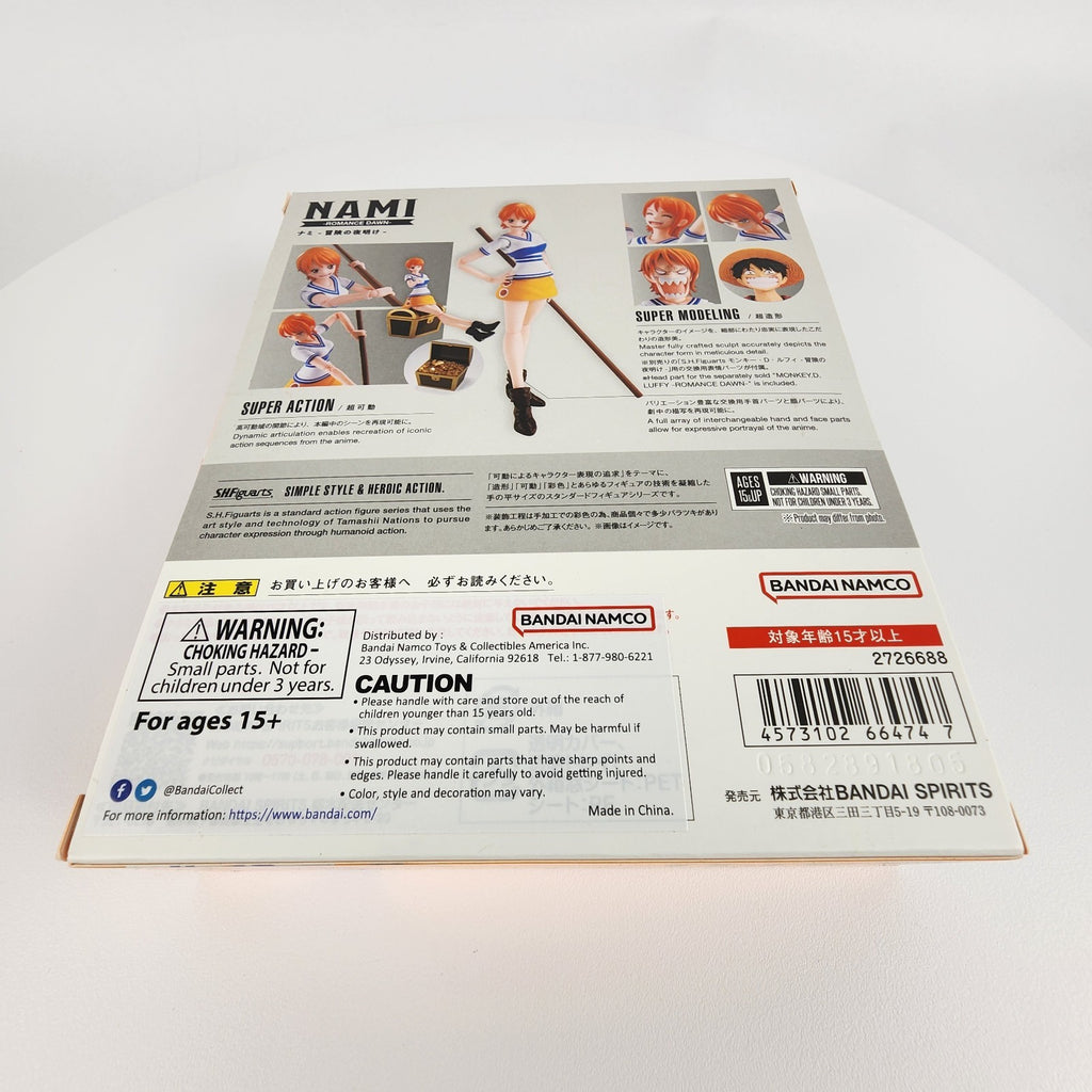Tamashii Nations One Piece S.H.Figuarts Nami Romance Dawn Action Figure