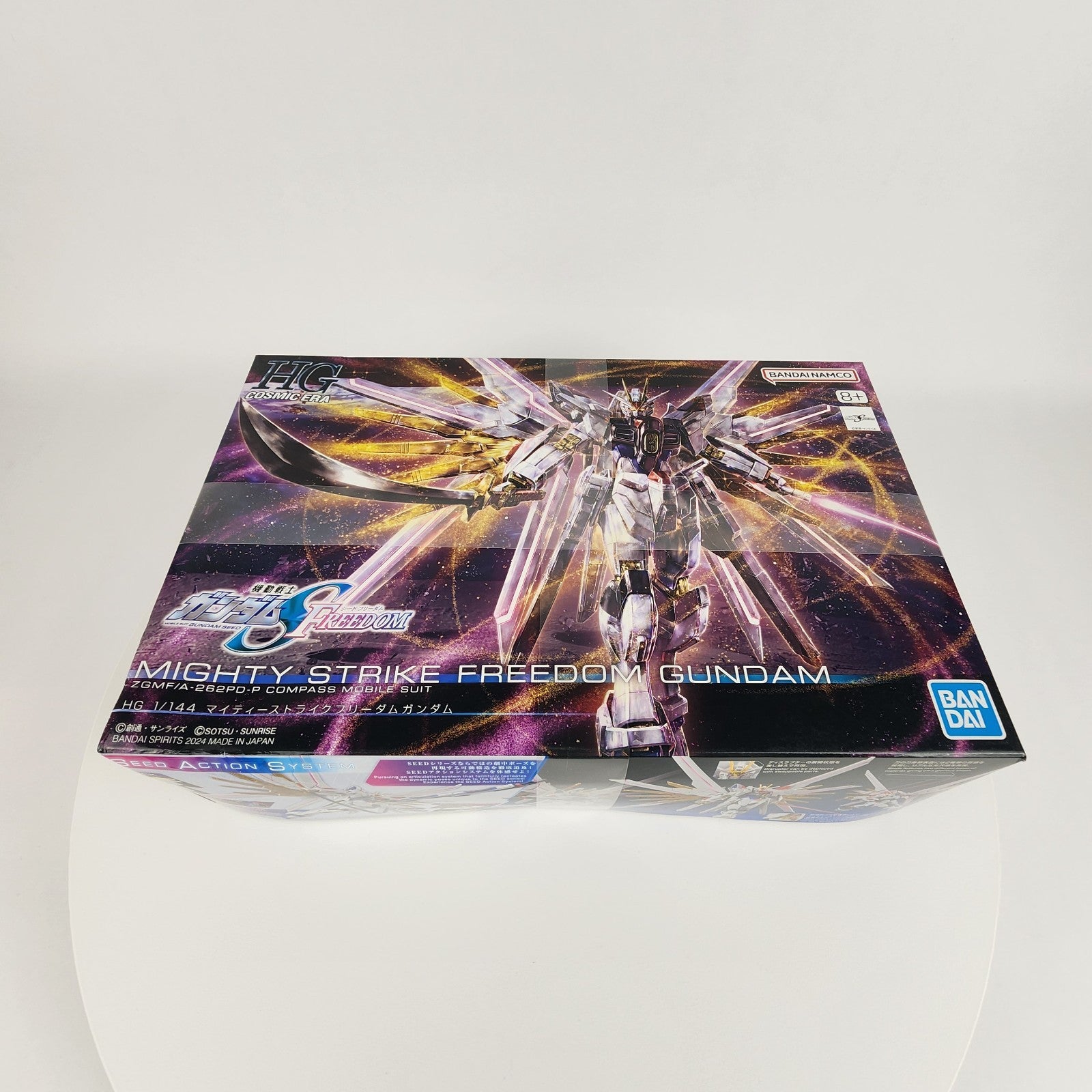 Bandai HG Mighty Strike Freedom Gundam 1/144 Model Kit SEED Freedom