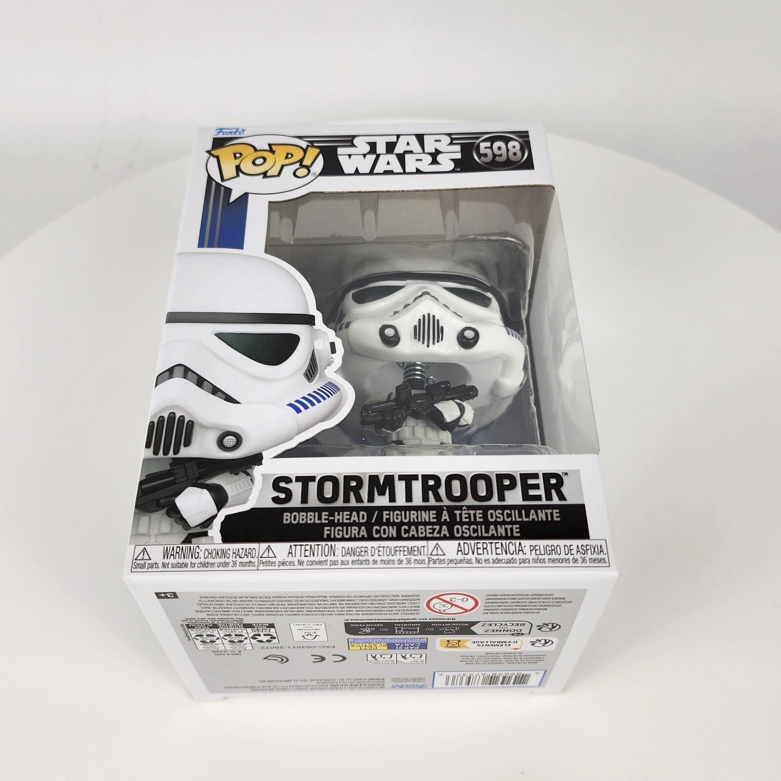 Funko POP! Star Wars Stormtrooper #598 Bobble-Head Vinyl Figure - New