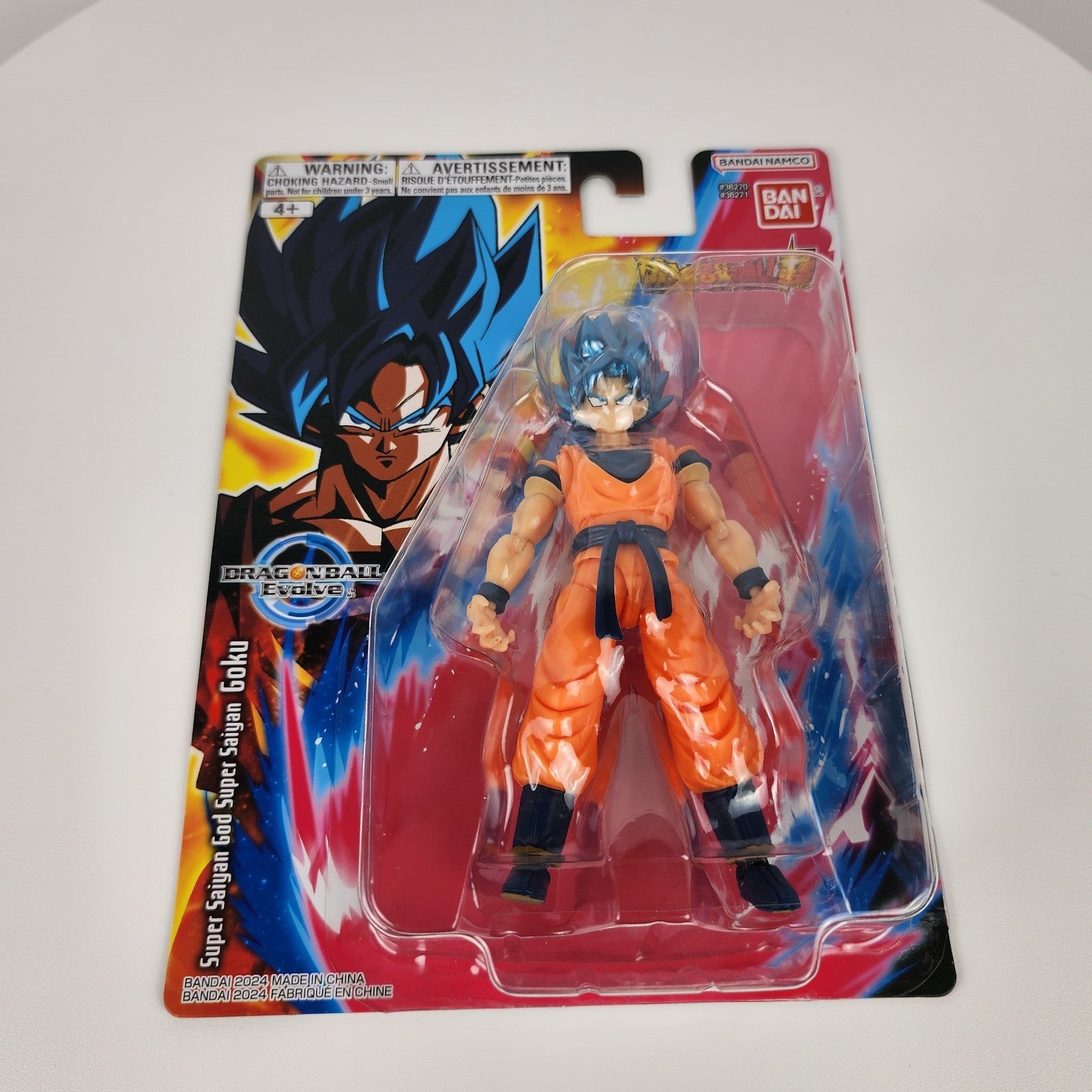 Bandai Dragon Ball Super Evolve 5" Super Saiyan Blue Goku Action Figure