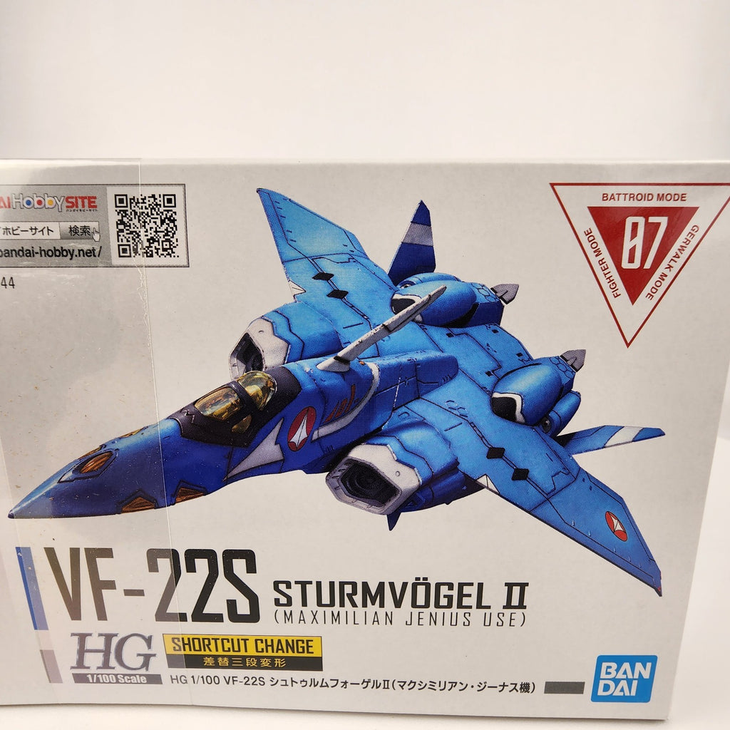 Macross 7 VF-22S Sturmvogel II HG 1/100 Model Kit Bandai Spirits New