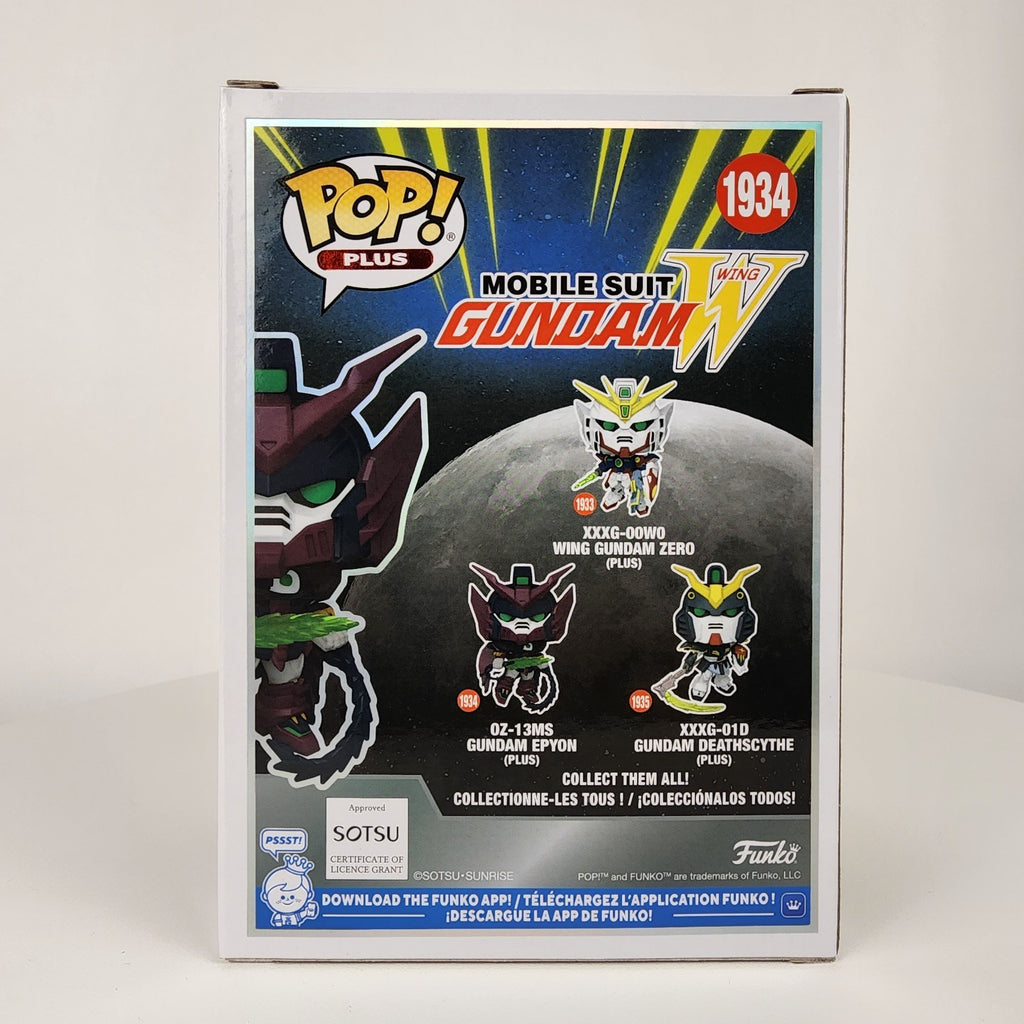 Funko Pop Plus Gundam Epyon #1934 Vinyl Figure Anime Model Mobile Suit New Boxed