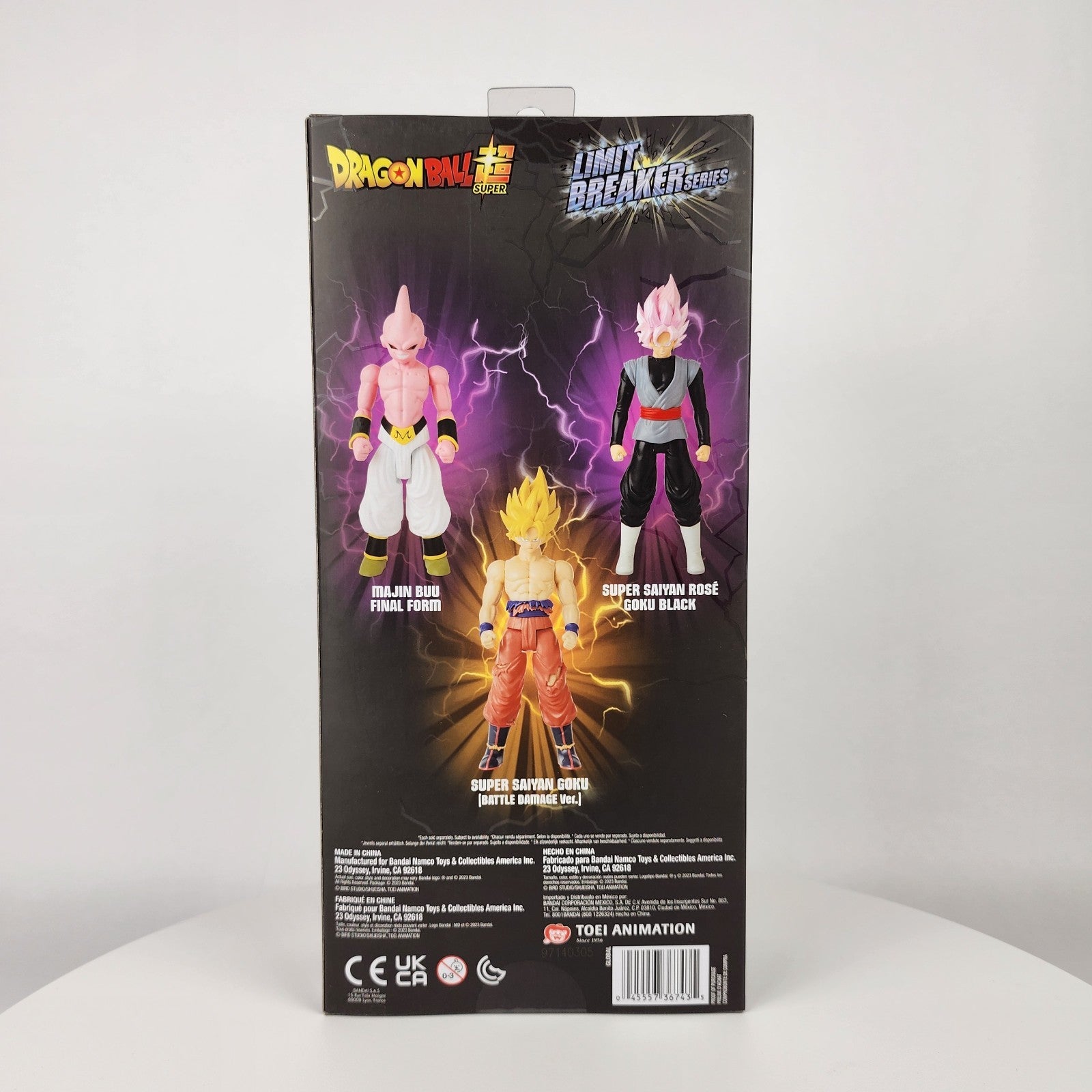 Dragon Ball Super Goku Black Rosé 12" Figure Limit Breaker Series Bandai 2023