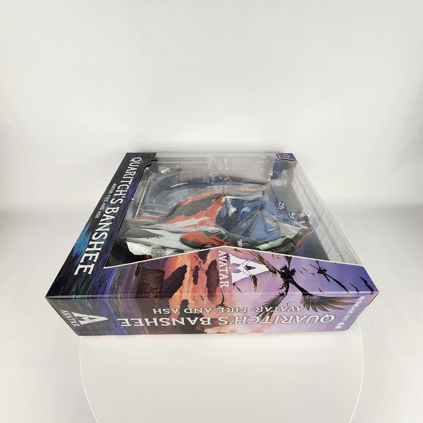 Avatar Fire & Ash Quaritch’s Banshee 7" Creature Figure by McFarlane NIB