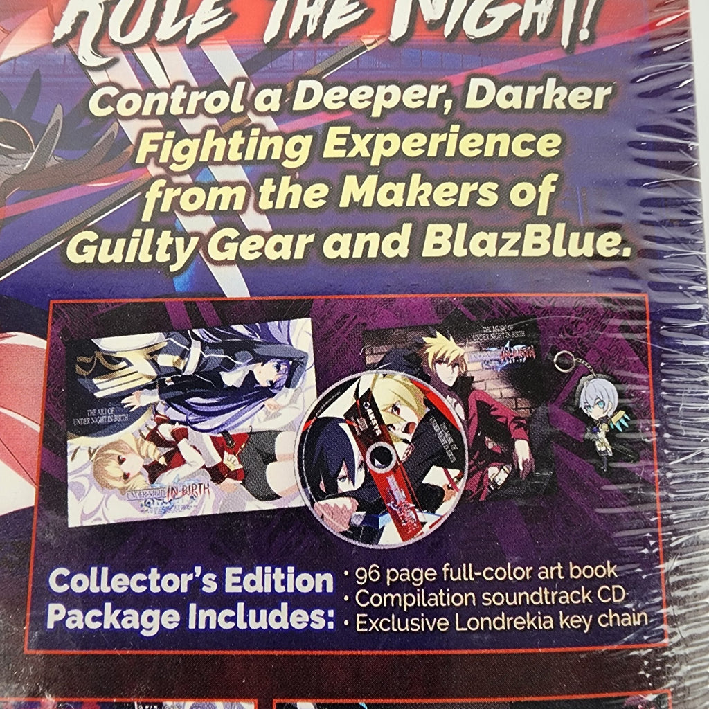 Under Night In-Birth Exe: Late[cl-r] Collector's Edition (PS4) New Sealed