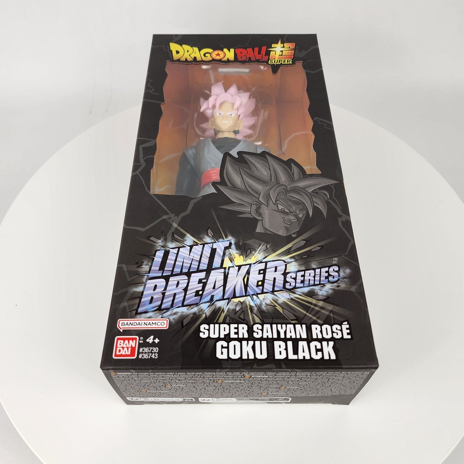 Dragon Ball Super Goku Black Rosé 12" Figure Limit Breaker Series Bandai 2023