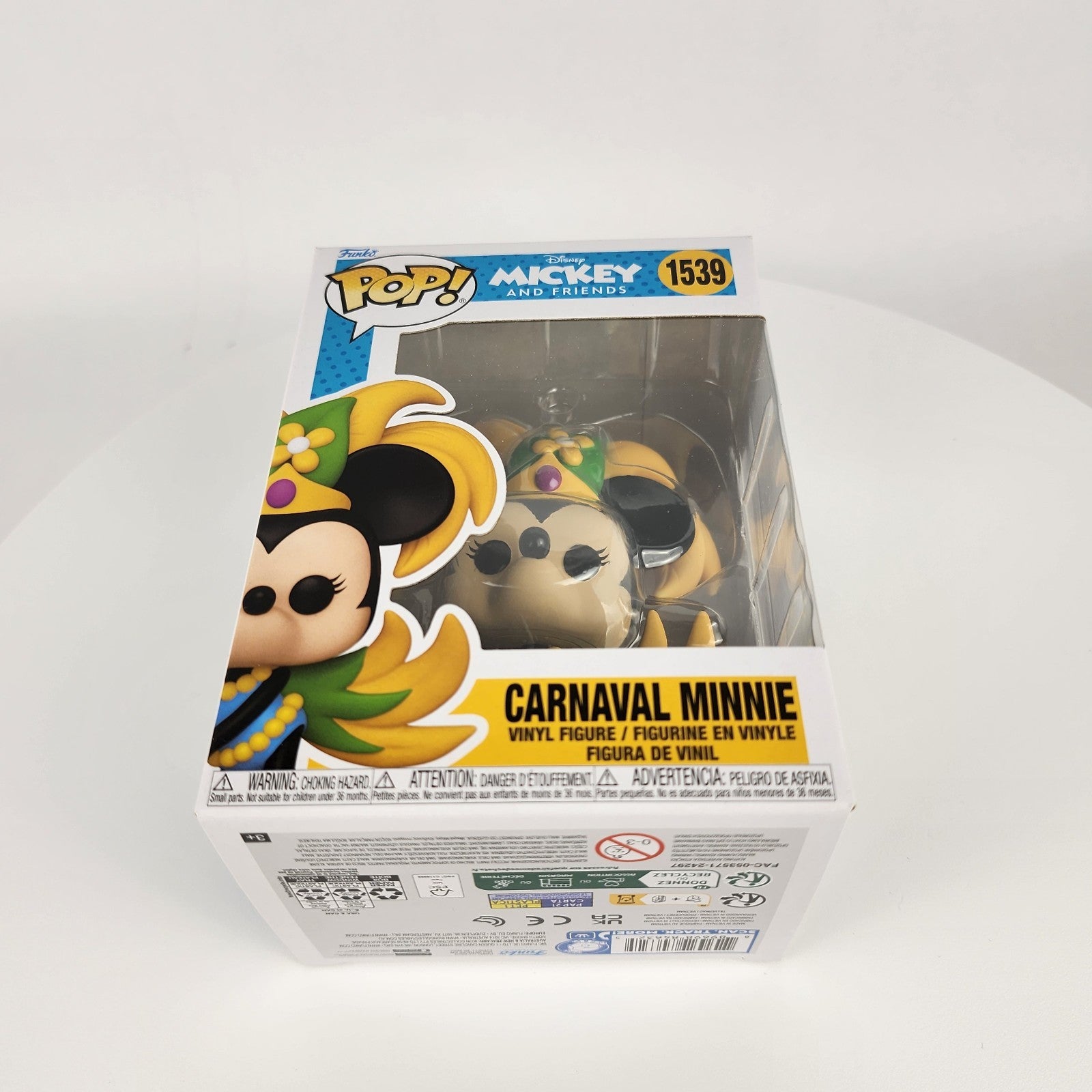 Funko Pop! Disney Mickey & Friends #1539 Carnaval Minnie Vinyl Figure NEW