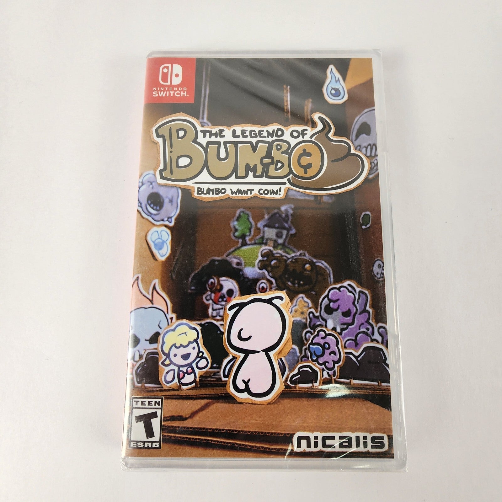 The Legend of Bum-bo - Nintendo Switch - Brand New & Sealed - Free Shipping