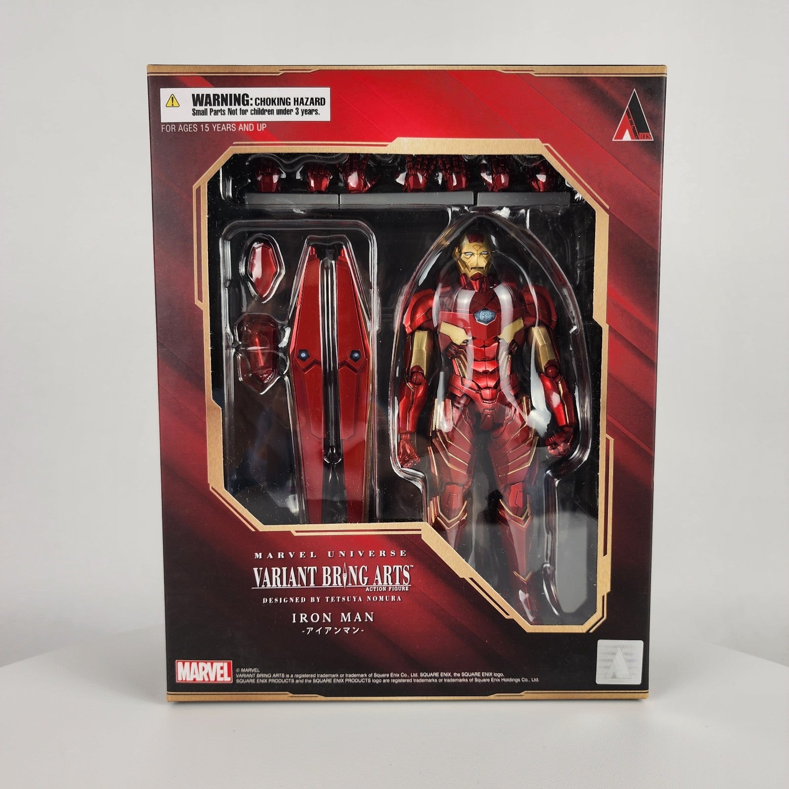 Square Enix Iron Man Variant Bring Arts Marvel Universe Nomura New