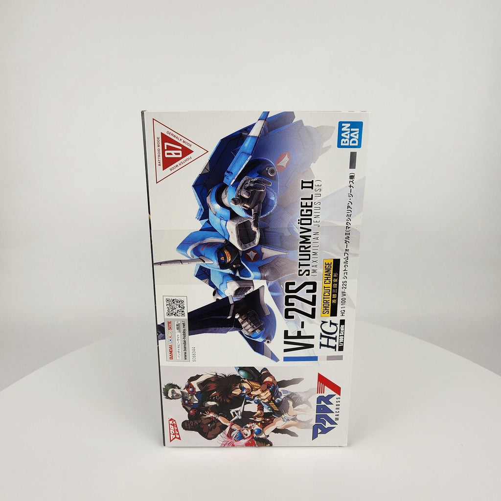 Macross 7 VF-22S Sturmvogel II HG 1/100 Model Kit Bandai Spirits New