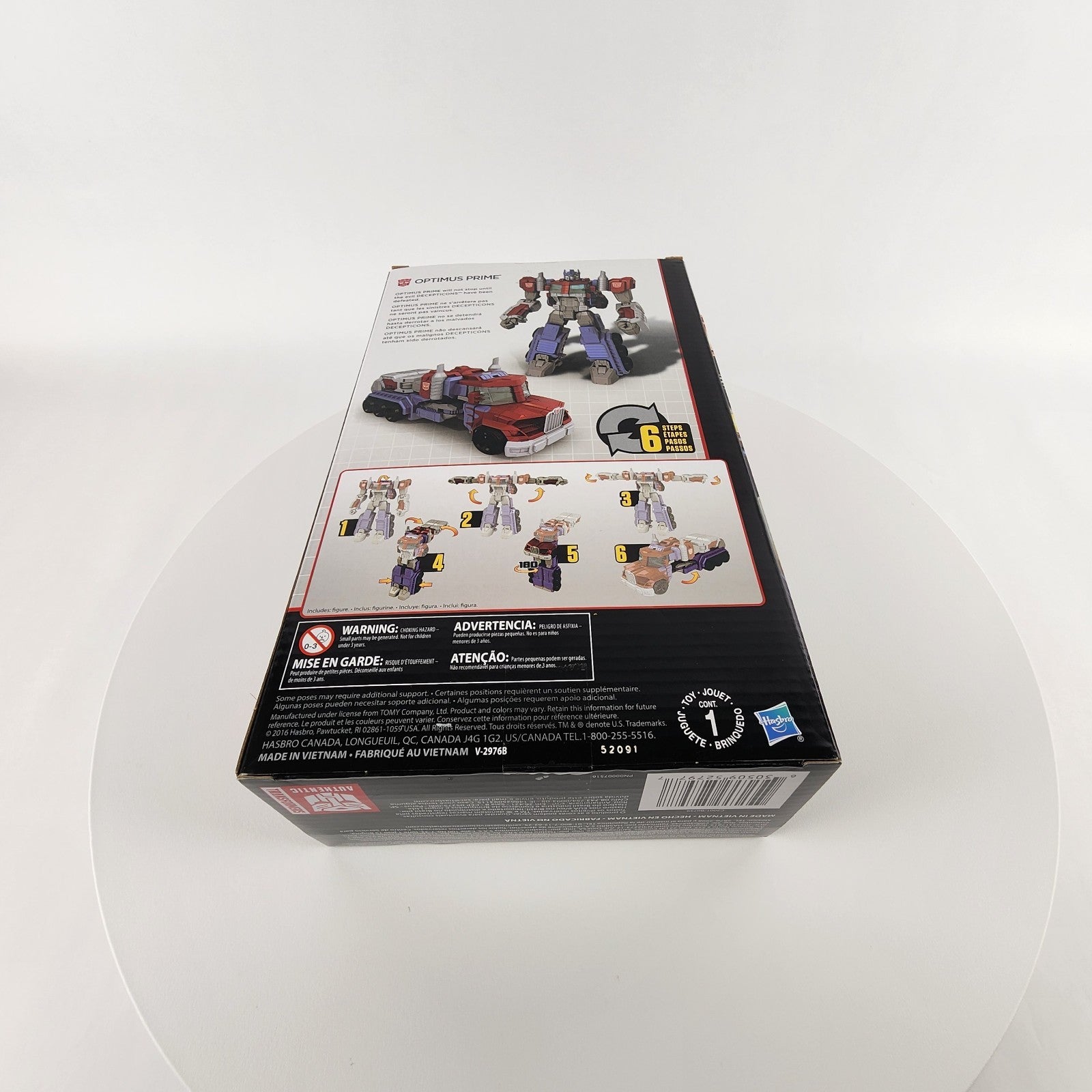 Hasbro Transformers Generations Heroic Optimus Prime Action Figure 6-Step