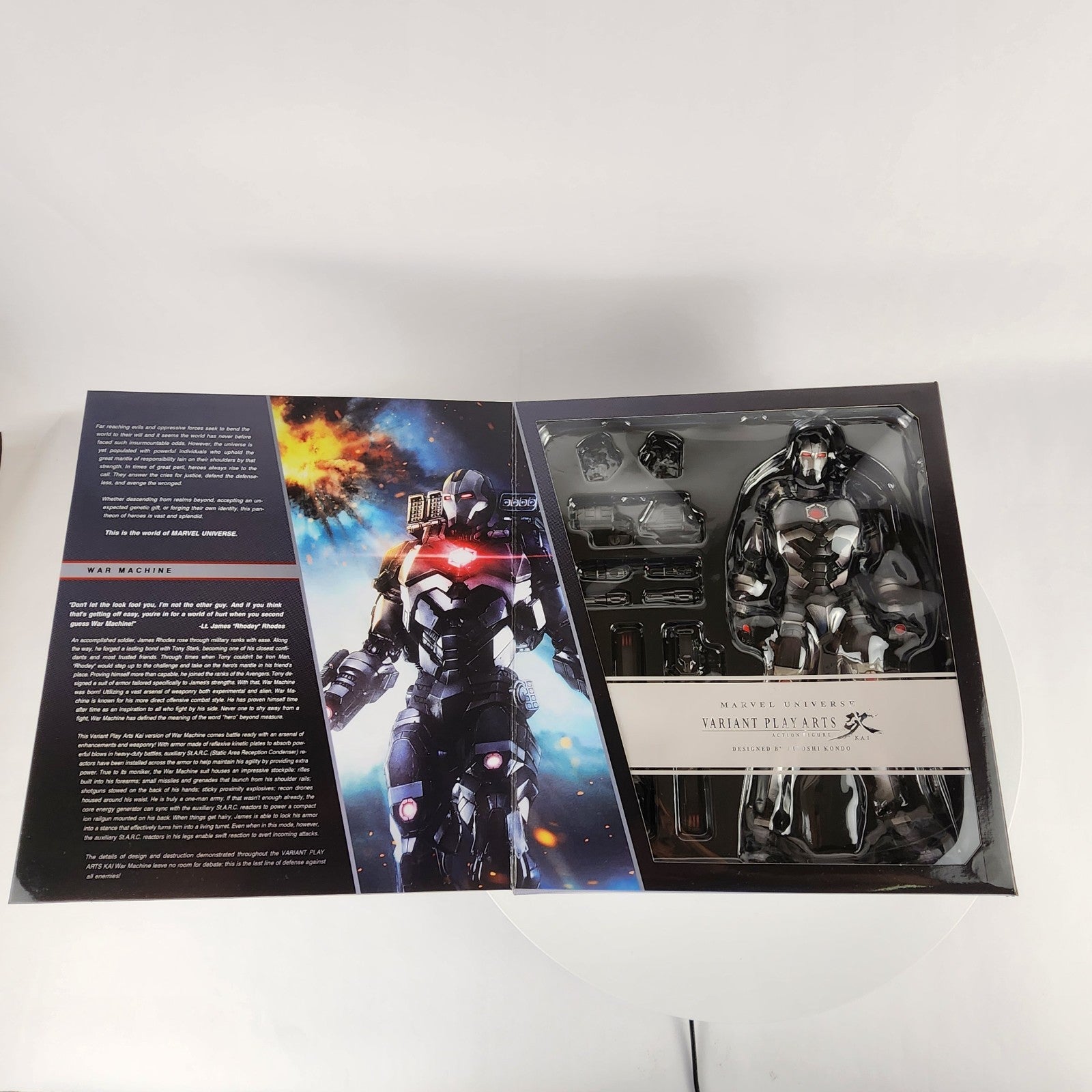 Marvel Variant Play Arts Kai War Machine Action Figure by Square Enix AAA Anime