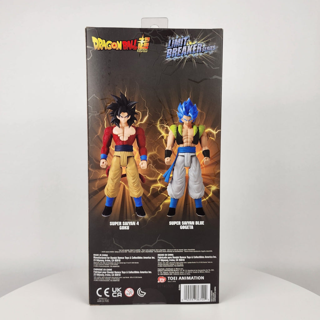 Dragon Ball Super Limit Breaker Goku SSJ4 12" Action Figure | Bandai Anime Toy