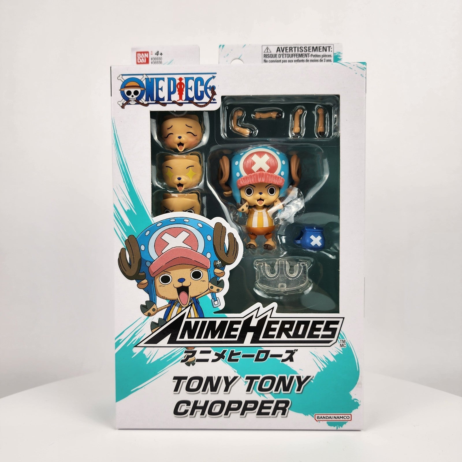 Bandai One Piece Anime Heroes Tony Tony Chopper Action Figure New